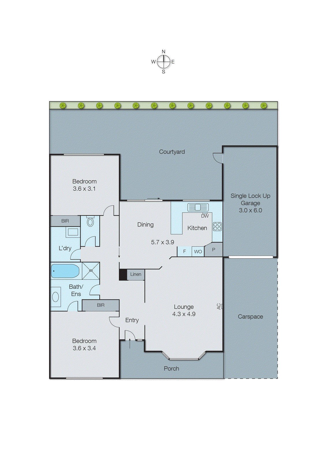 4/33 Parkers Road, Parkdale VIC 3195 - Floorplan
