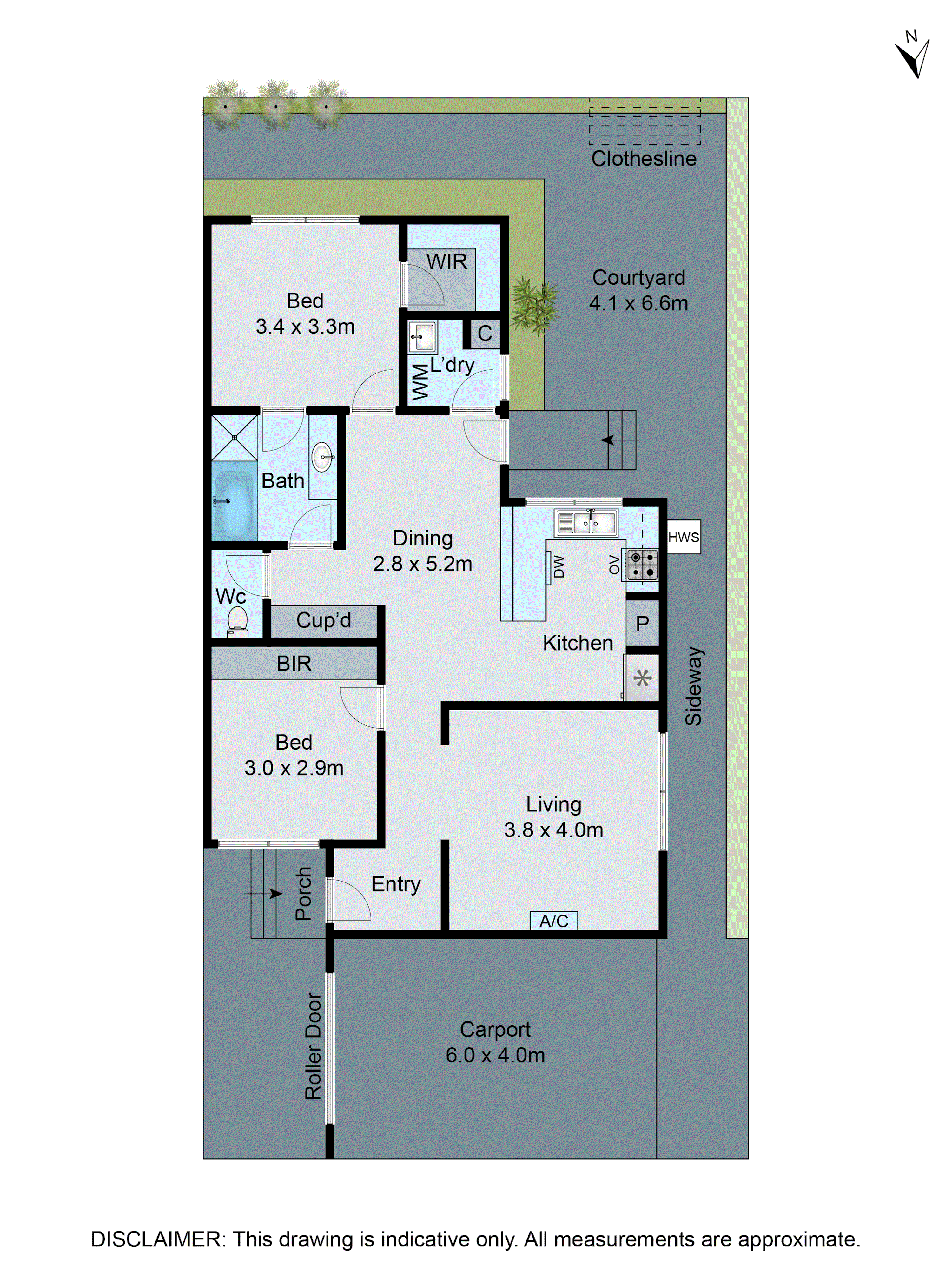 4/33 South Avenue, Bentleigh VIC 3204 - Floorplan