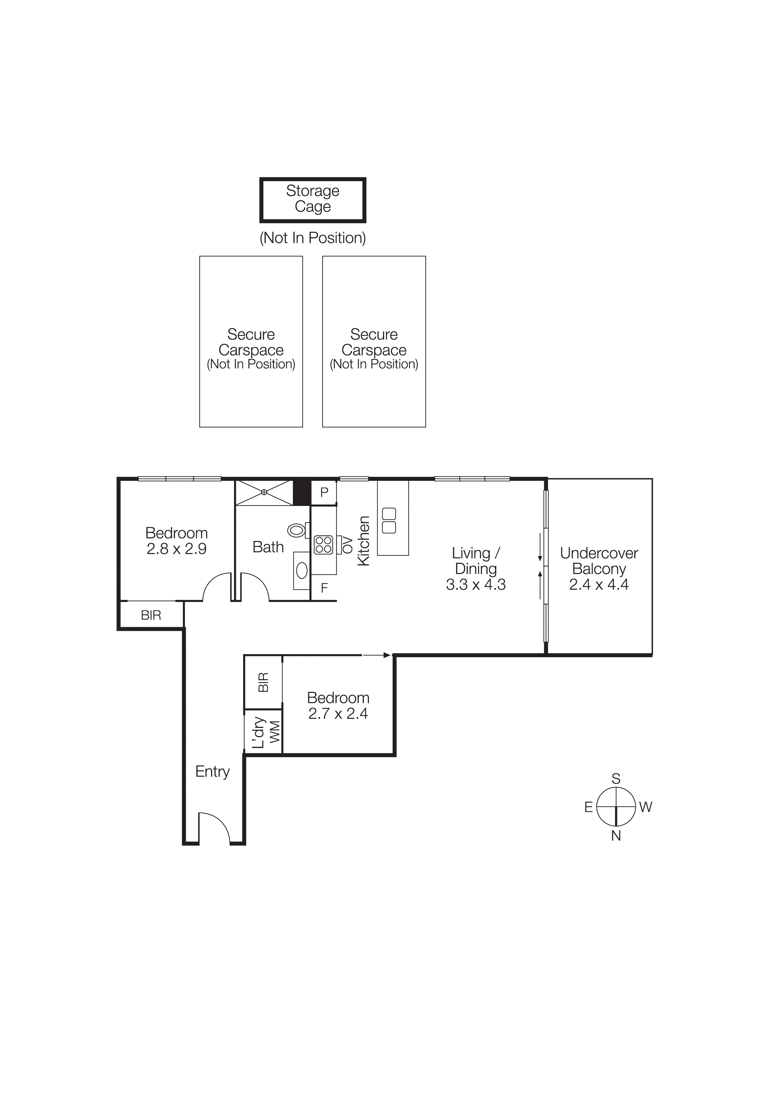 433/226 Bay Road, Sandringham VIC 3191 - Floorplan