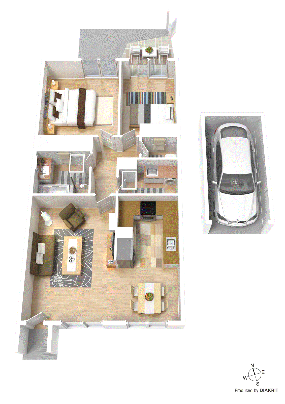 4/34 Linacre Road, Hampton VIC 3188 - Floorplan