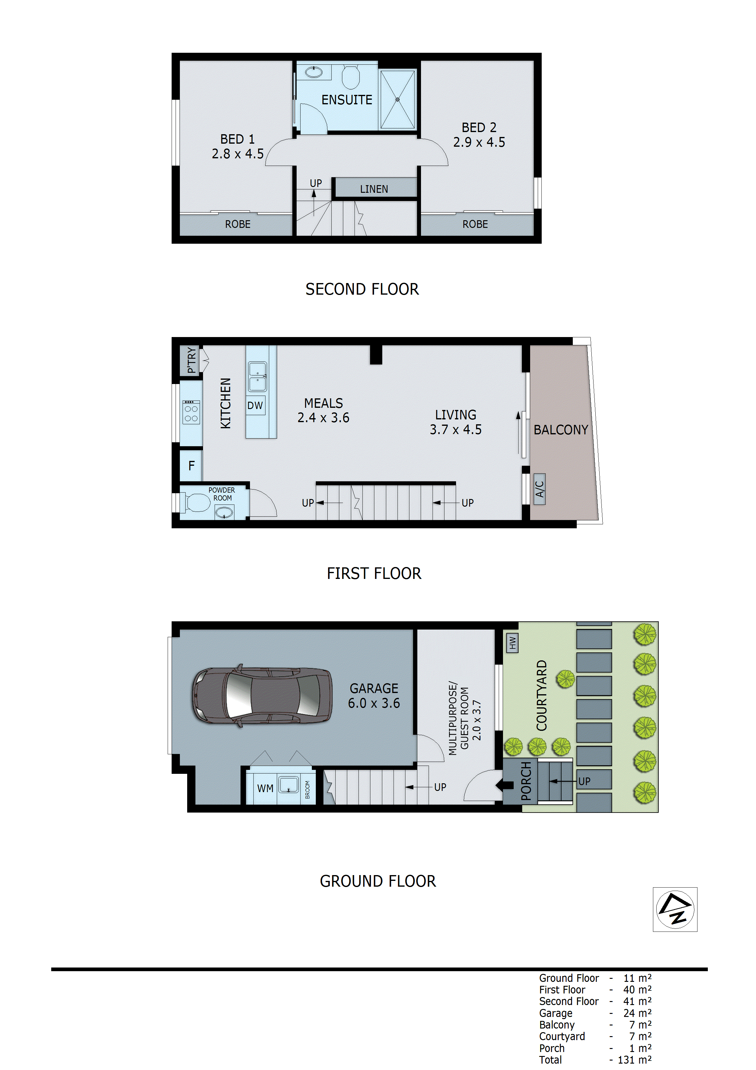 4/35-37 Sheridan Avenue, Frankston VIC 3199 - Floorplan