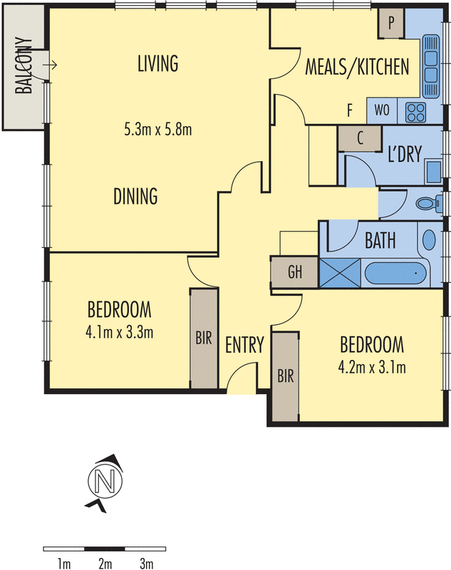 4/36 Belmont Avenue North, Glen Iris VIC 3146 - Floorplan