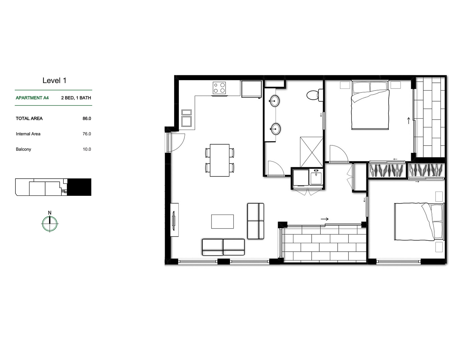 4/36 Browns Road, Bentleigh East VIC 3165 - Floorplan