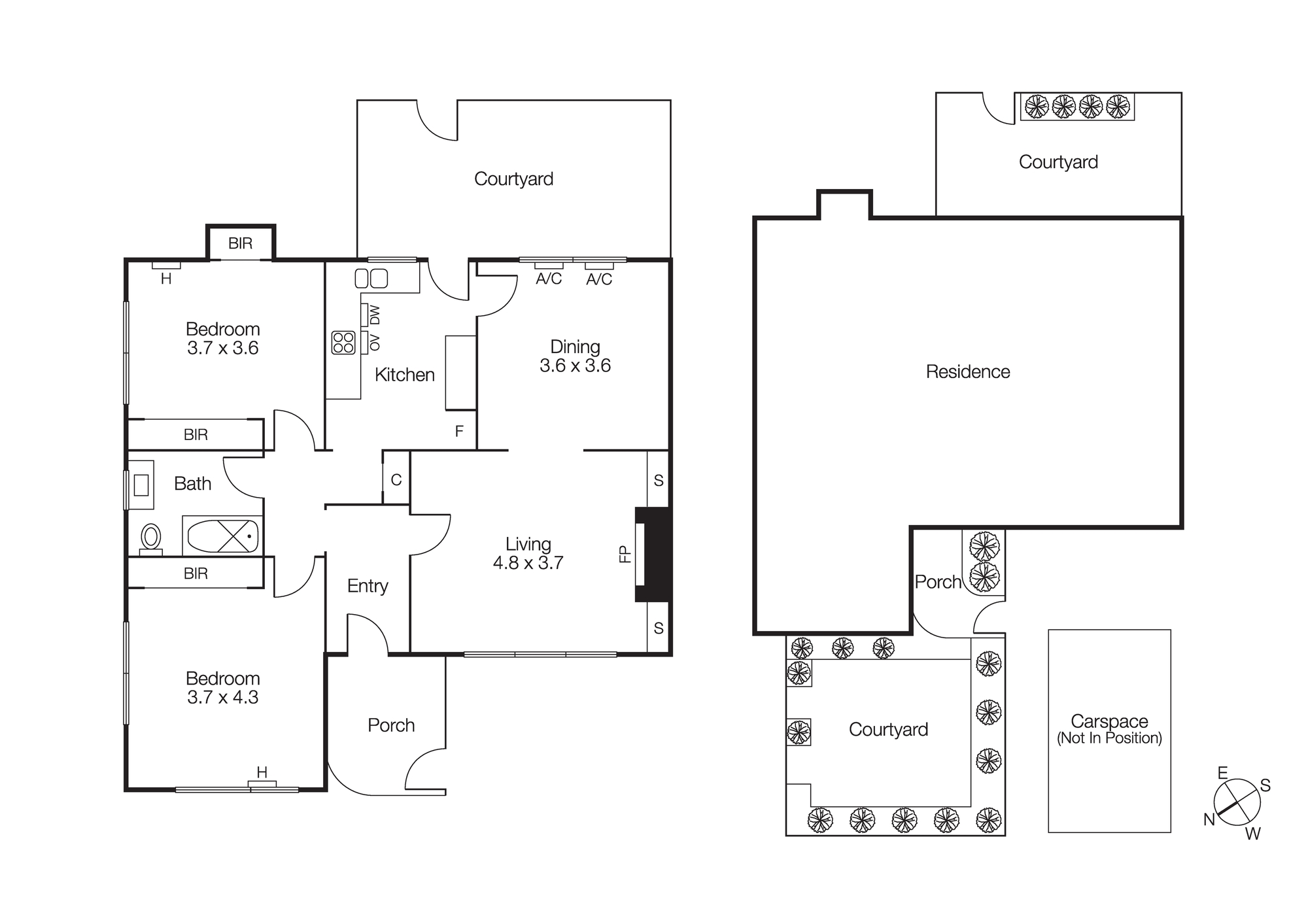 4/36 New Street Street, Brighton VIC 3186 - Floorplan