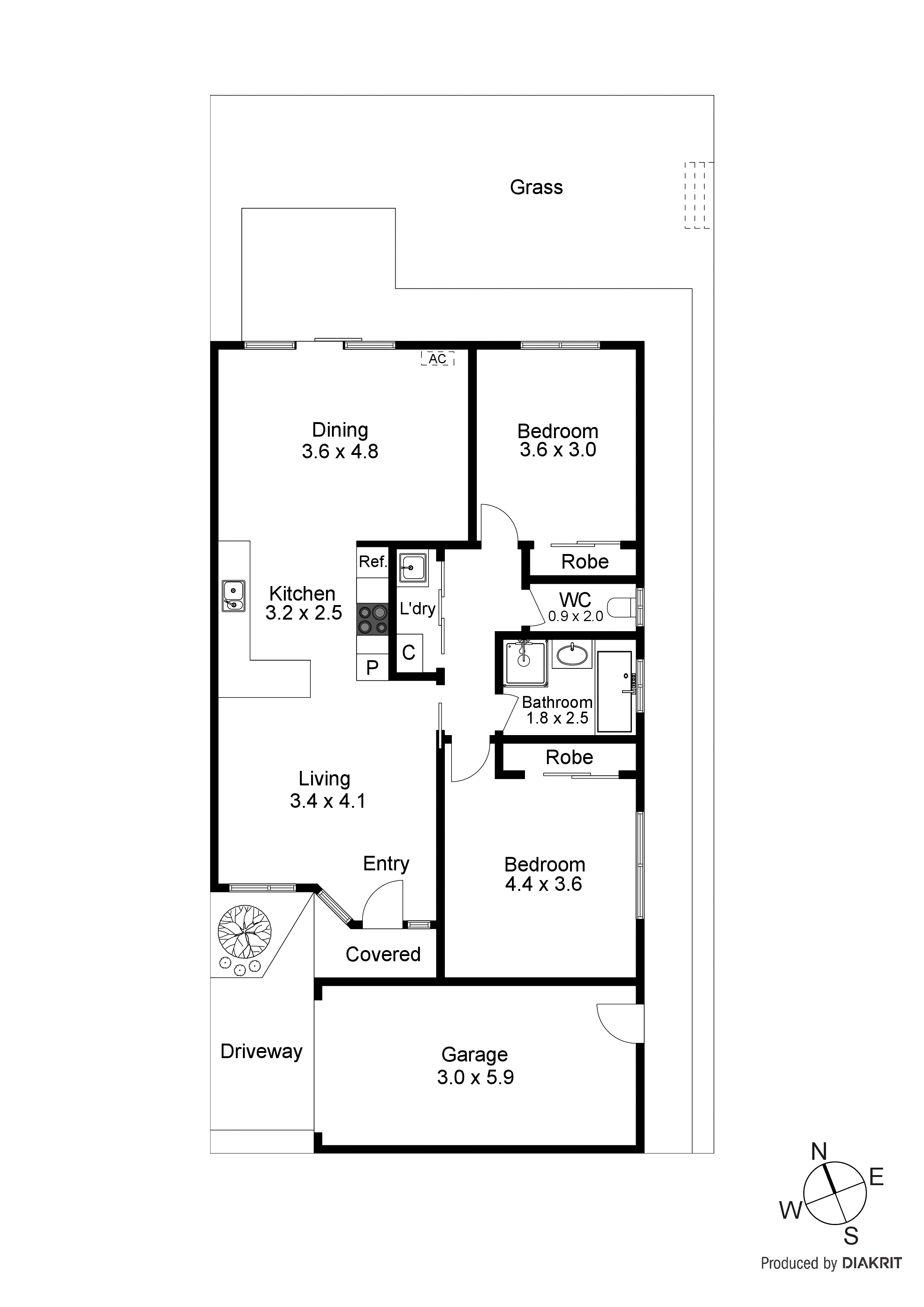4/38 Lewis Street, Frankston VIC 3199 - Floorplan