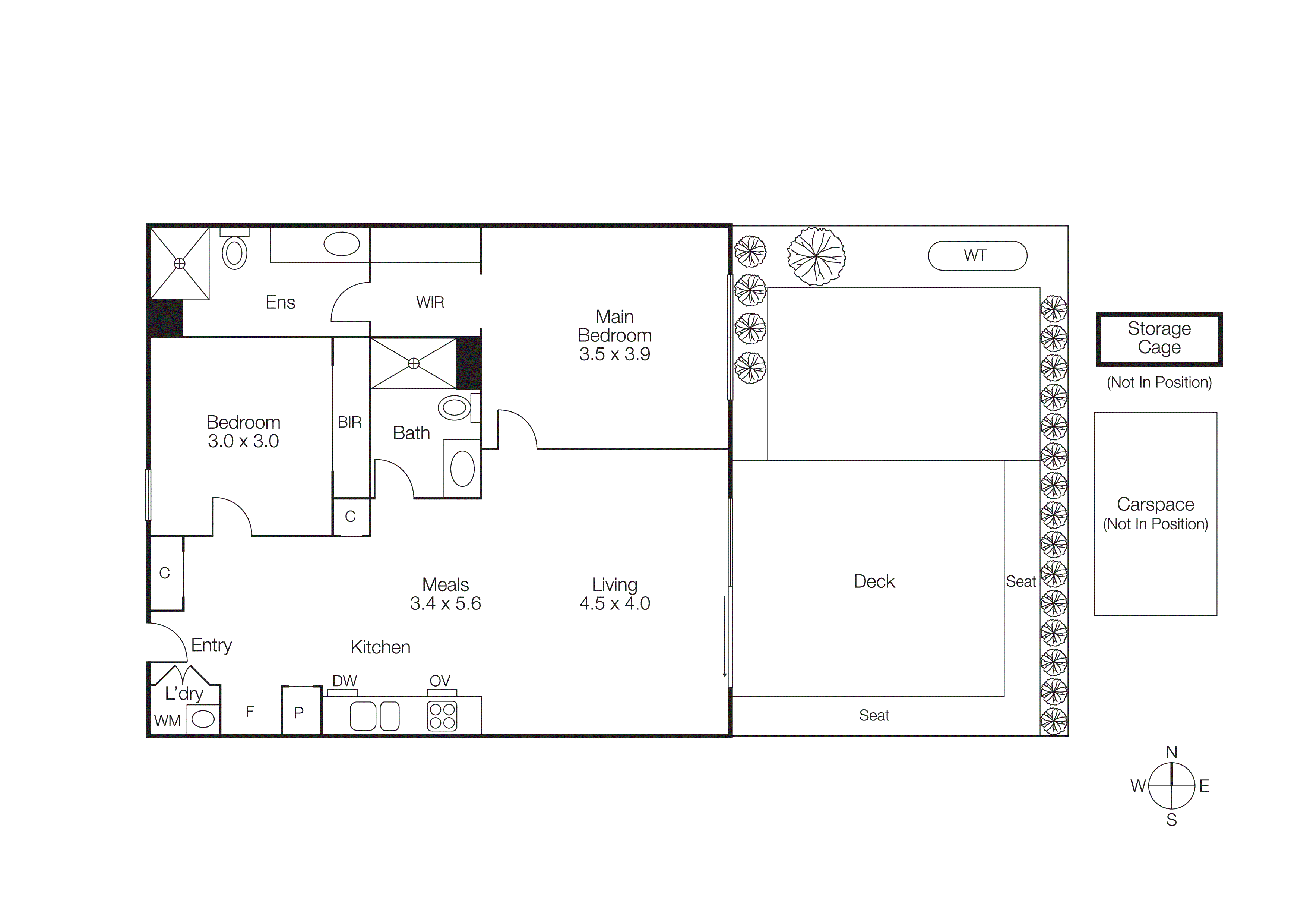 4/390 New Street, Brighton VIC 3186 - Floorplan