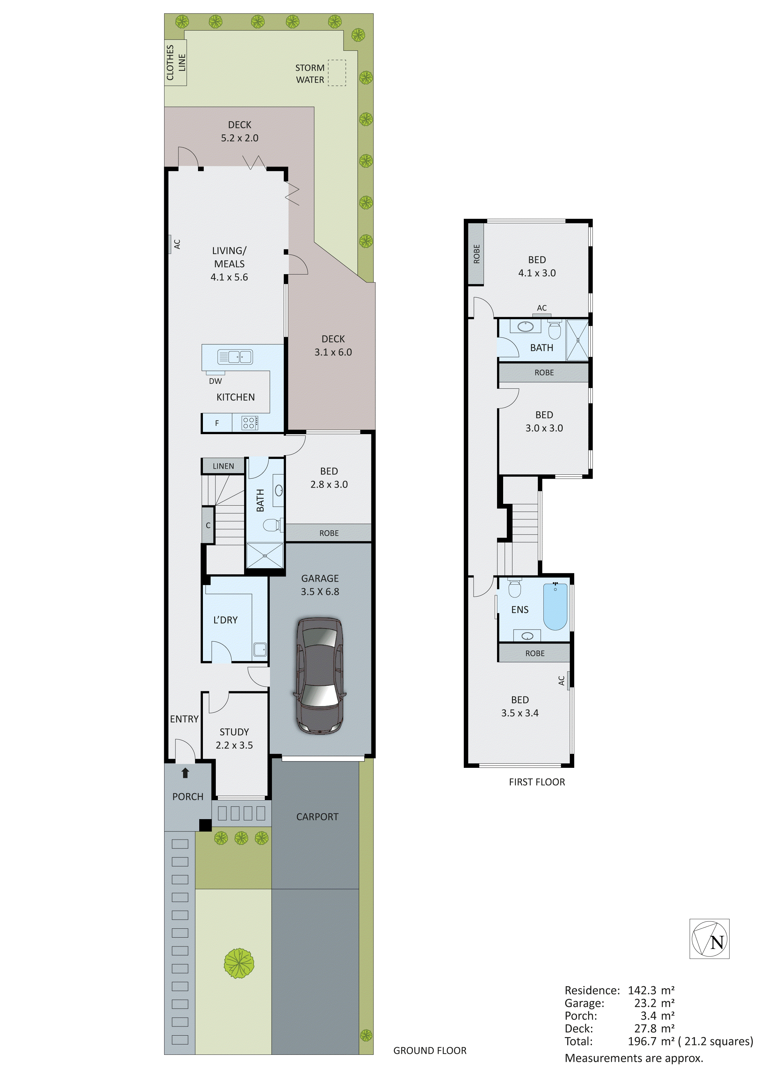 43B Iluka Avenue, Aspendale VIC 3195 - Floorplan