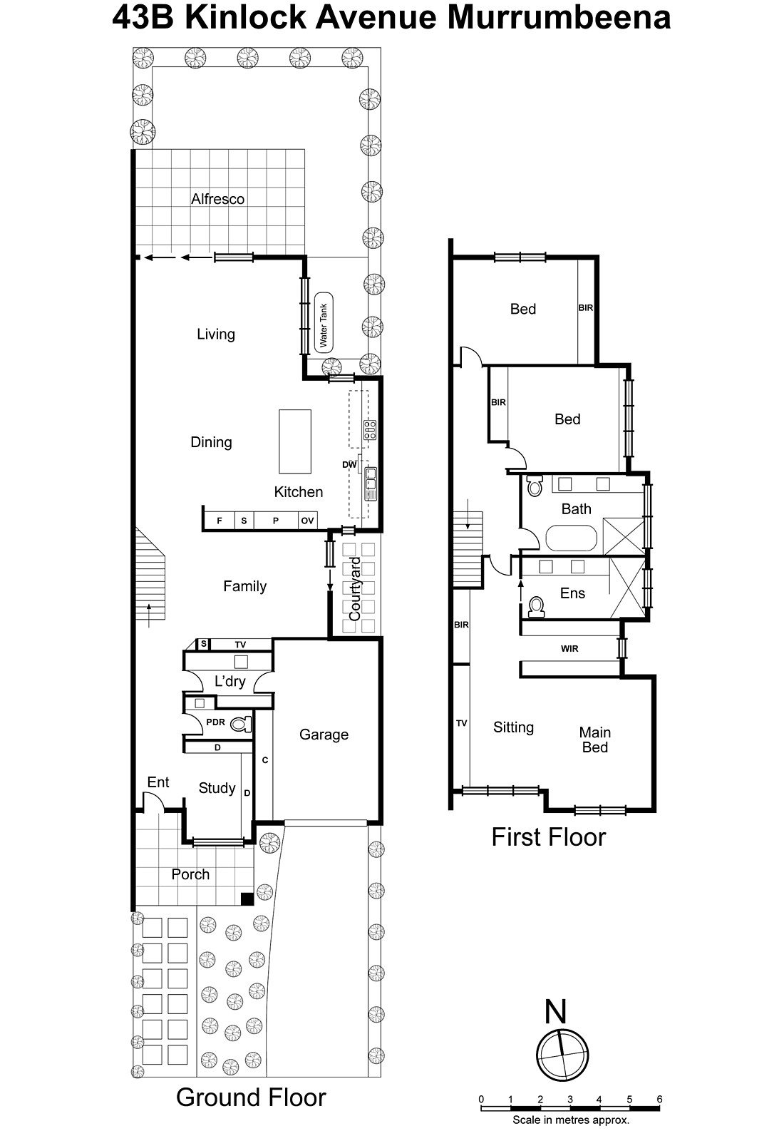 43b Kinlock Avenue, Murrumbeena VIC 3163 - Floorplan