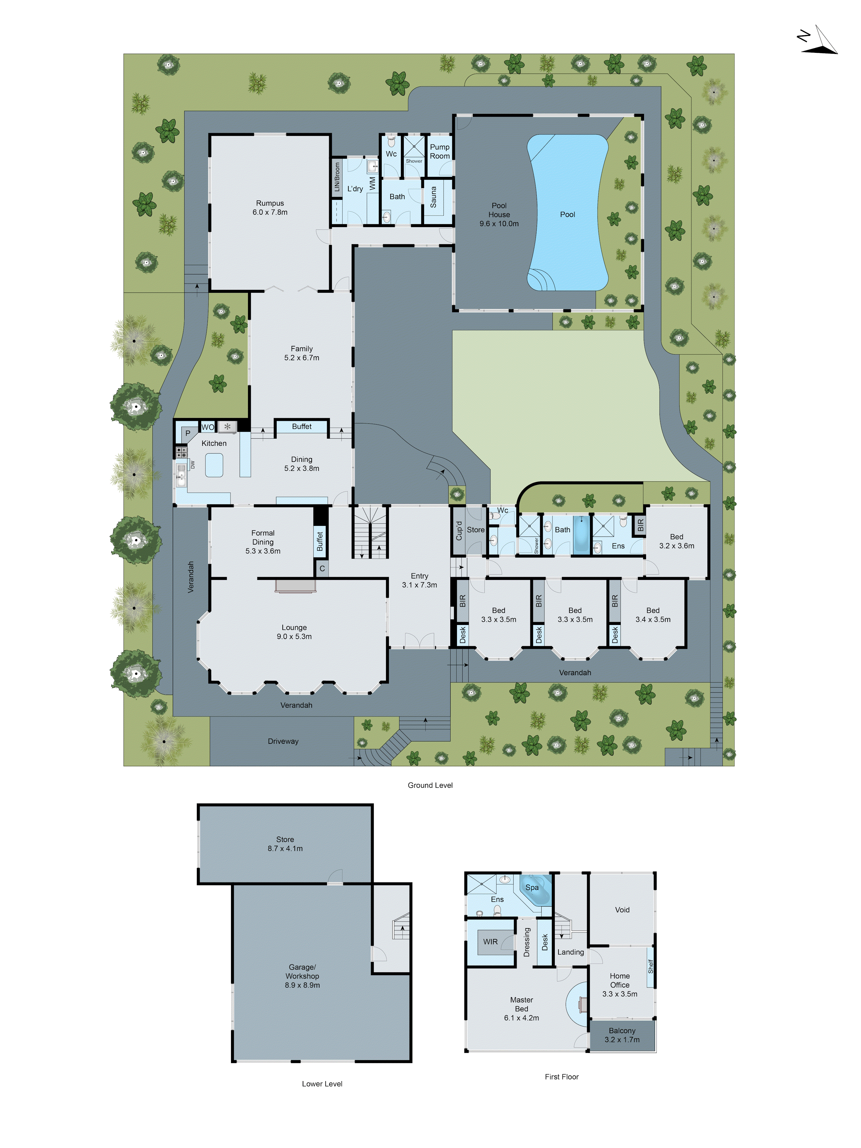 44-46 Culzean Crescent, Highton VIC 3216 - Floorplan