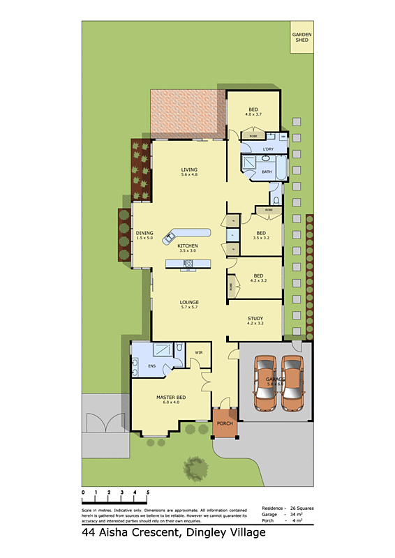 44 Aisha Crescent, Dingley Village VIC 3172 - Floorplan