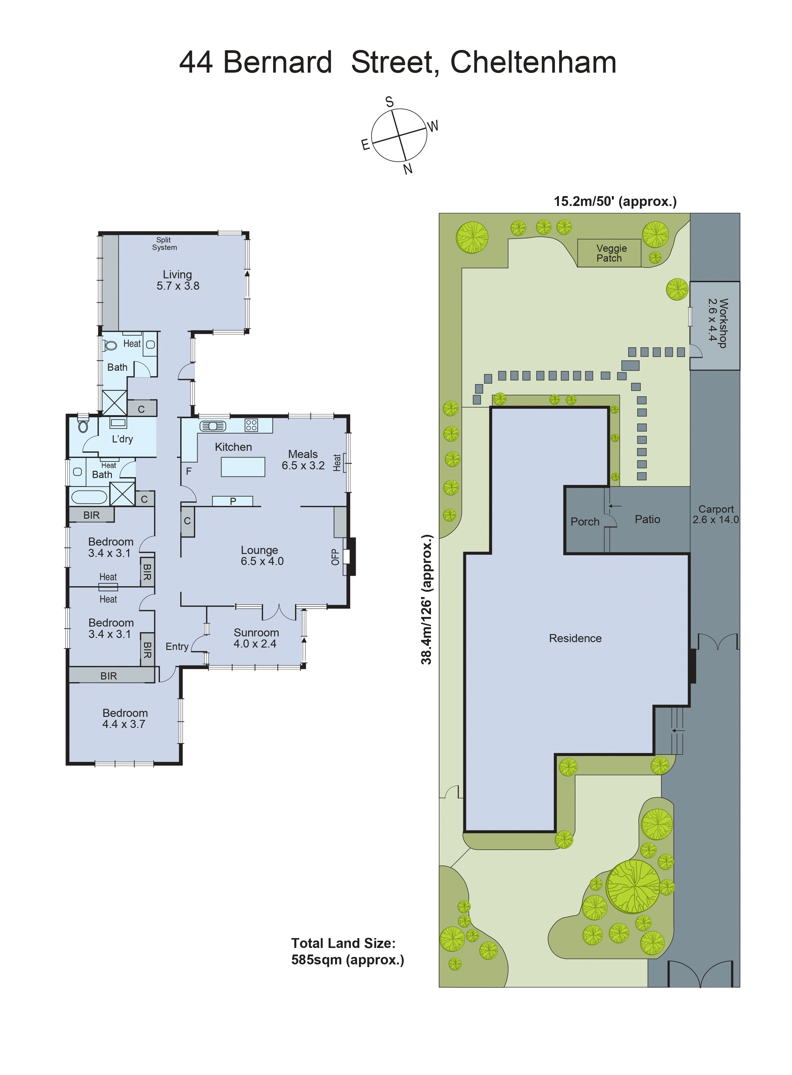 44 Bernard Street, Cheltenham VIC 3192 - Floorplan