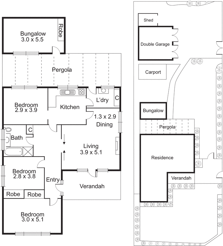 44 Bulli Street, Moorabbin VIC 3189 - Floorplan