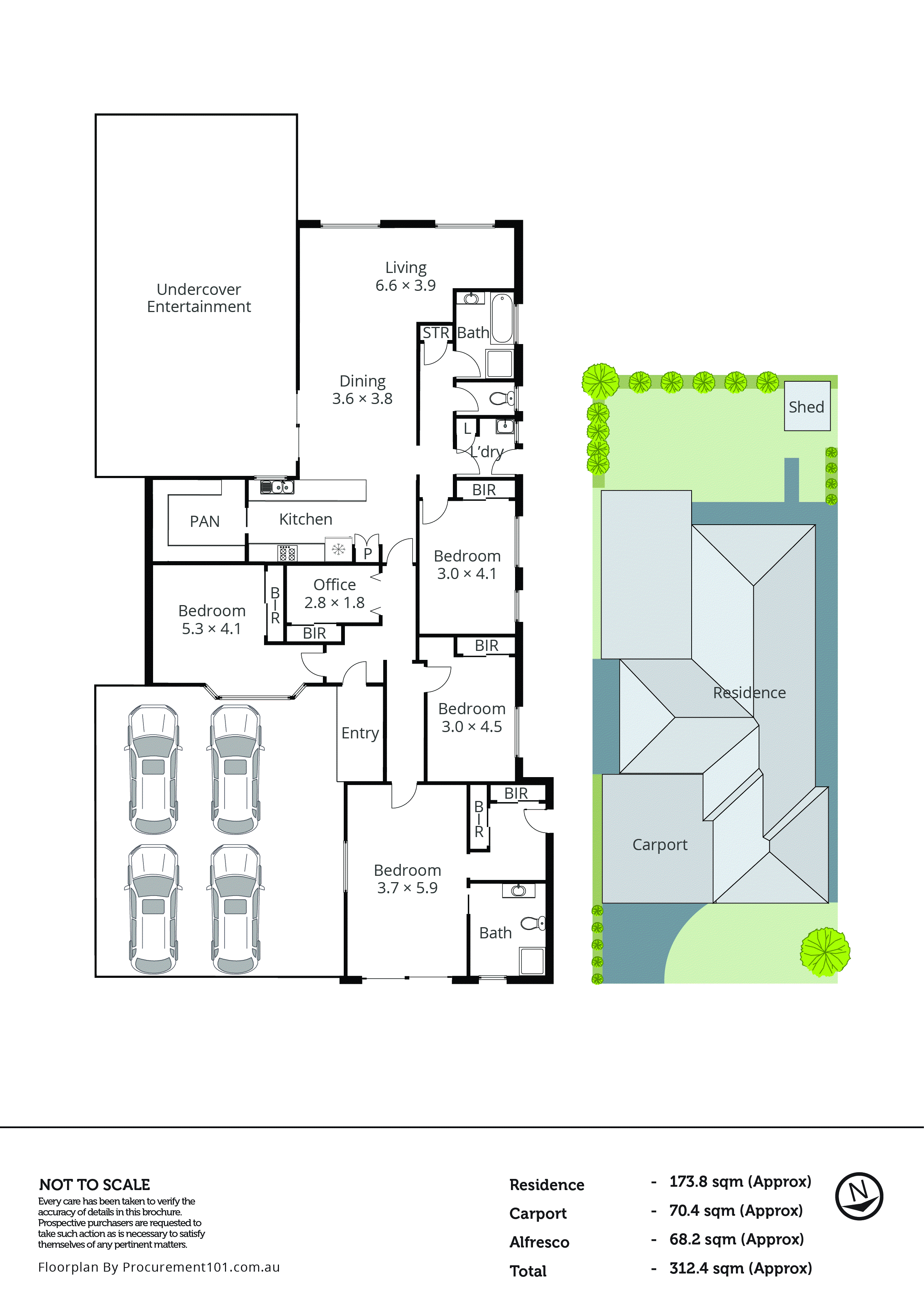 44 Cabinda Drive, Keysborough VIC 3173 - Floorplan