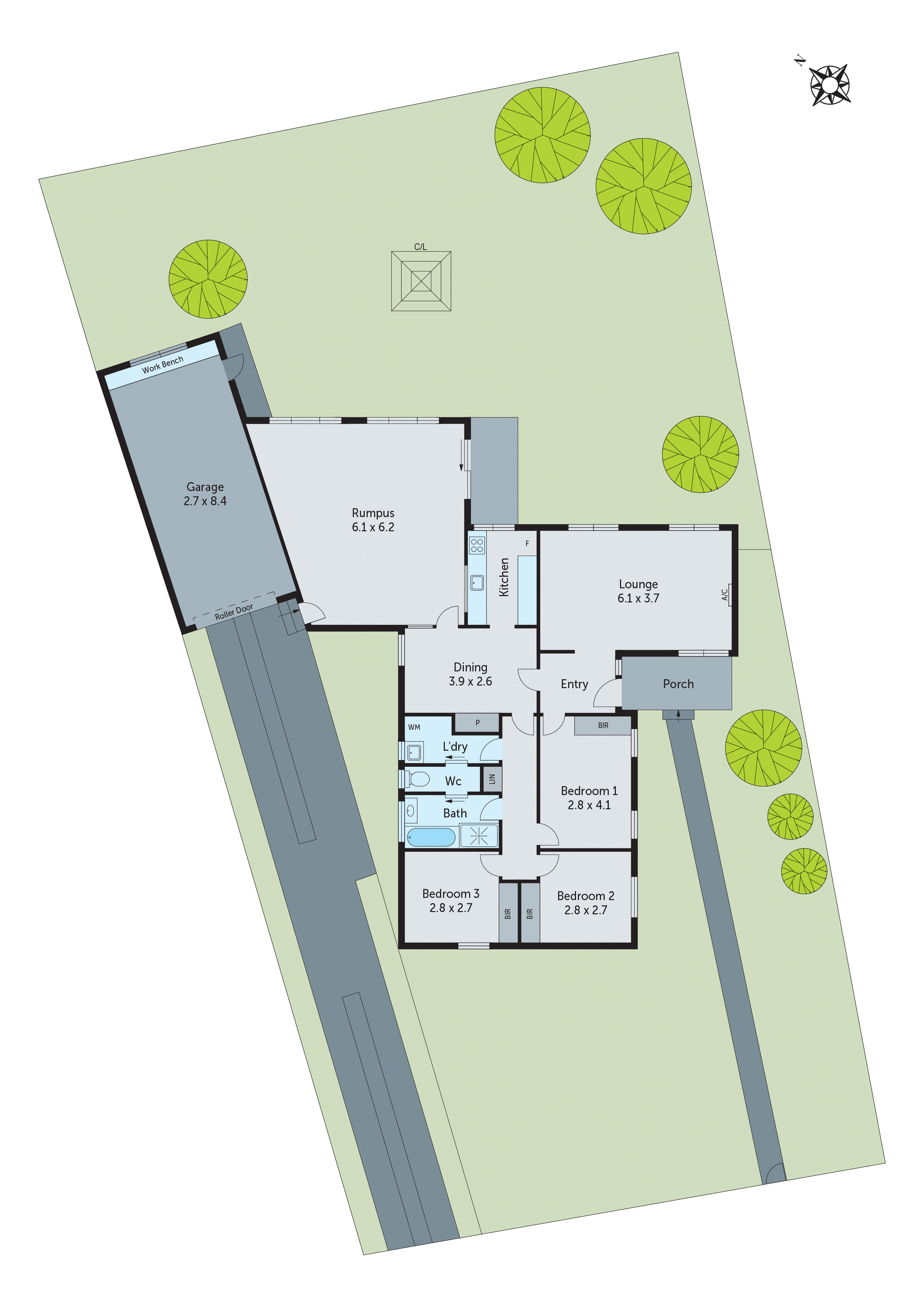 44 Carmarthen Drive, Corio VIC 3214 - Floorplan