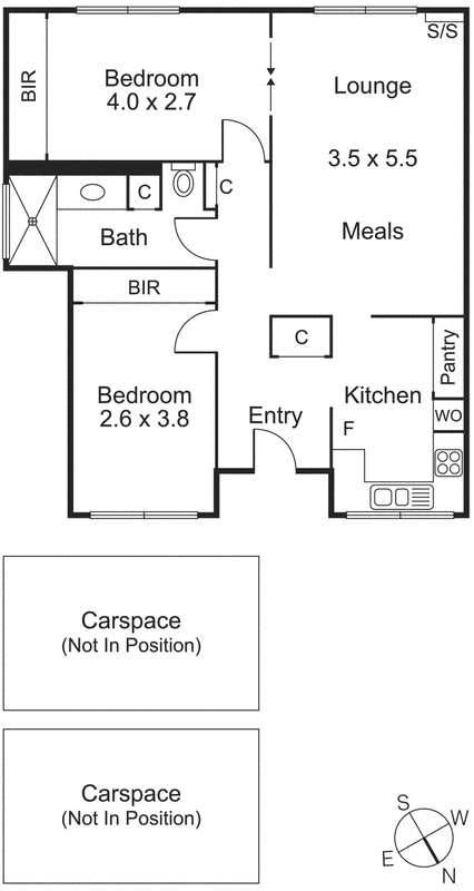 4/4 Carpenter Street, Brighton VIC 3186 - Floorplan