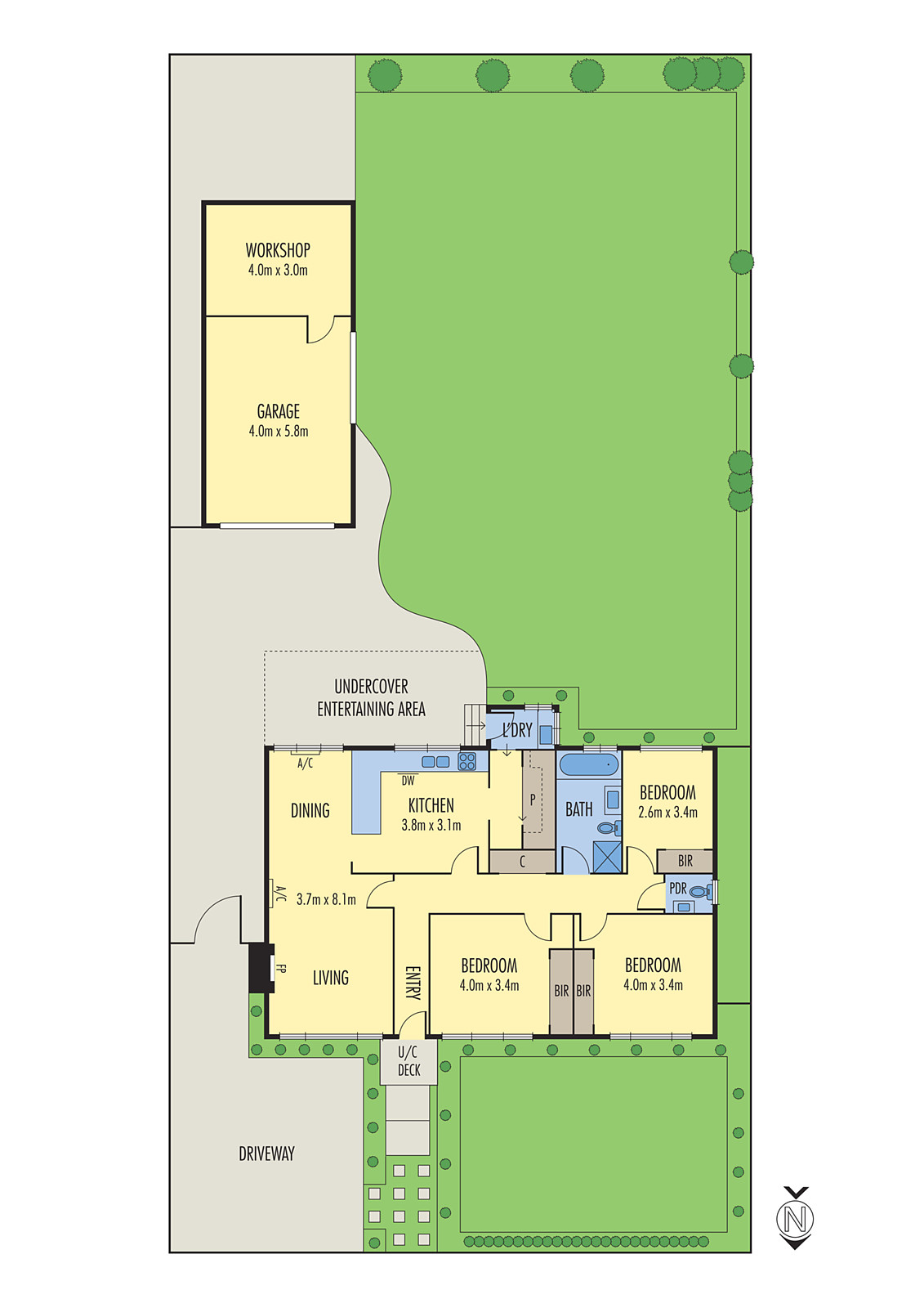 44 Charles Street, Newcomb VIC 3219 - Floorplan
