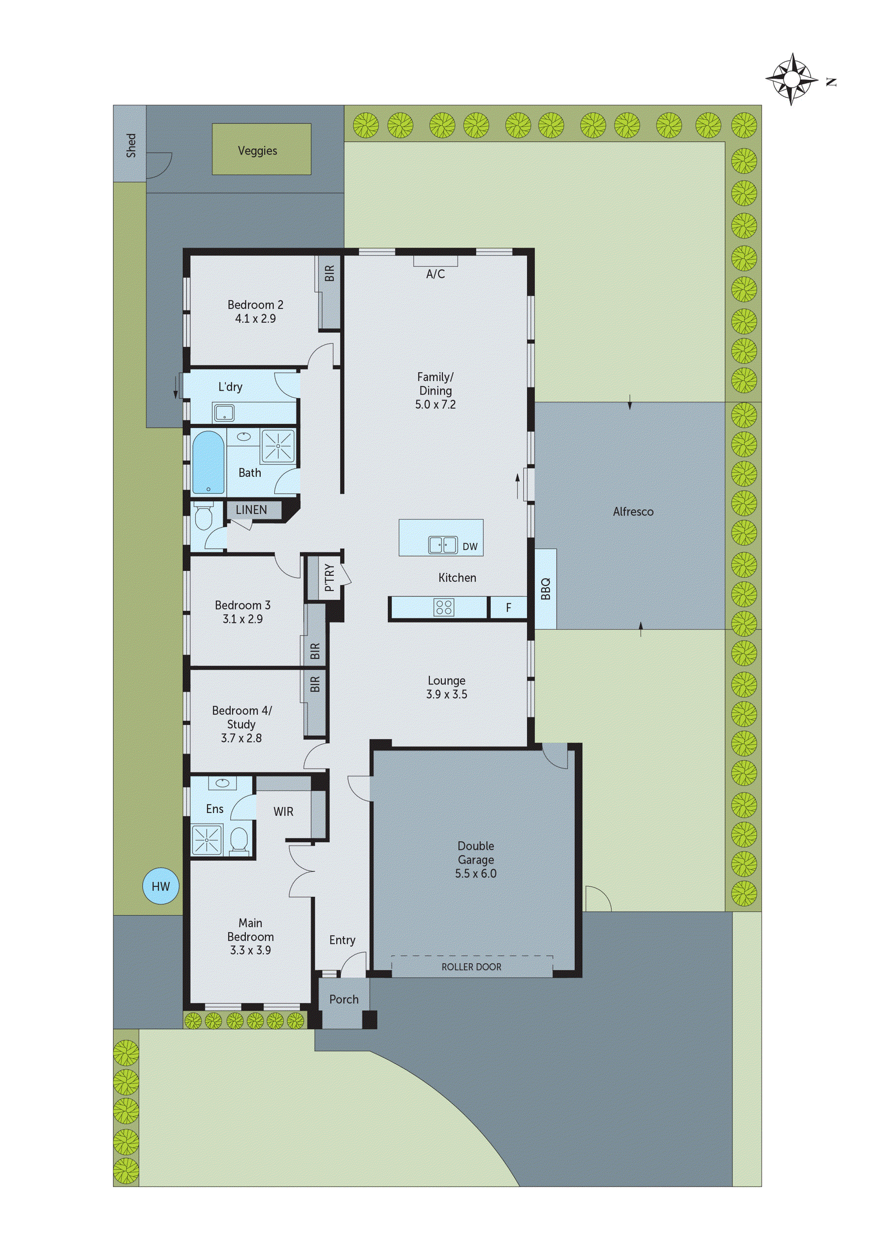 44 Curtain Drive, Leopold VIC 3224 - Floorplan