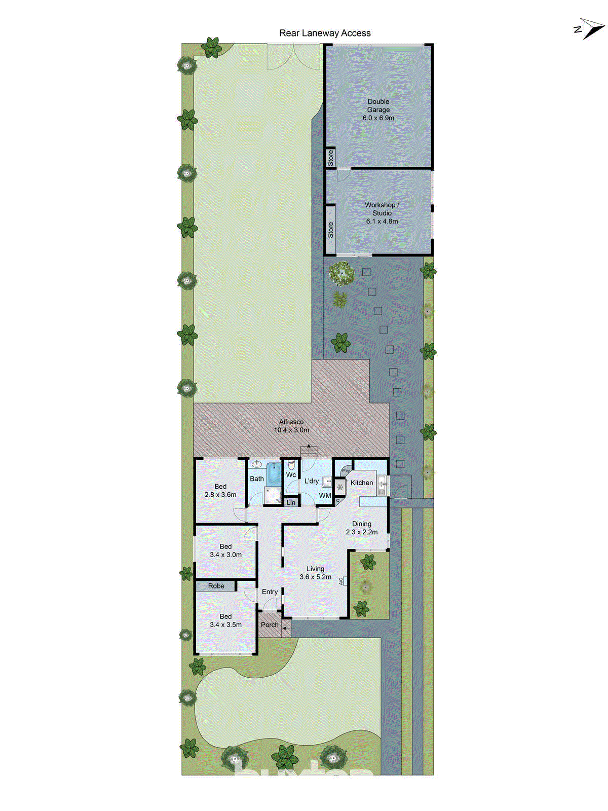 44 Digby Avenue, Belmont VIC 3216 - Floorplan