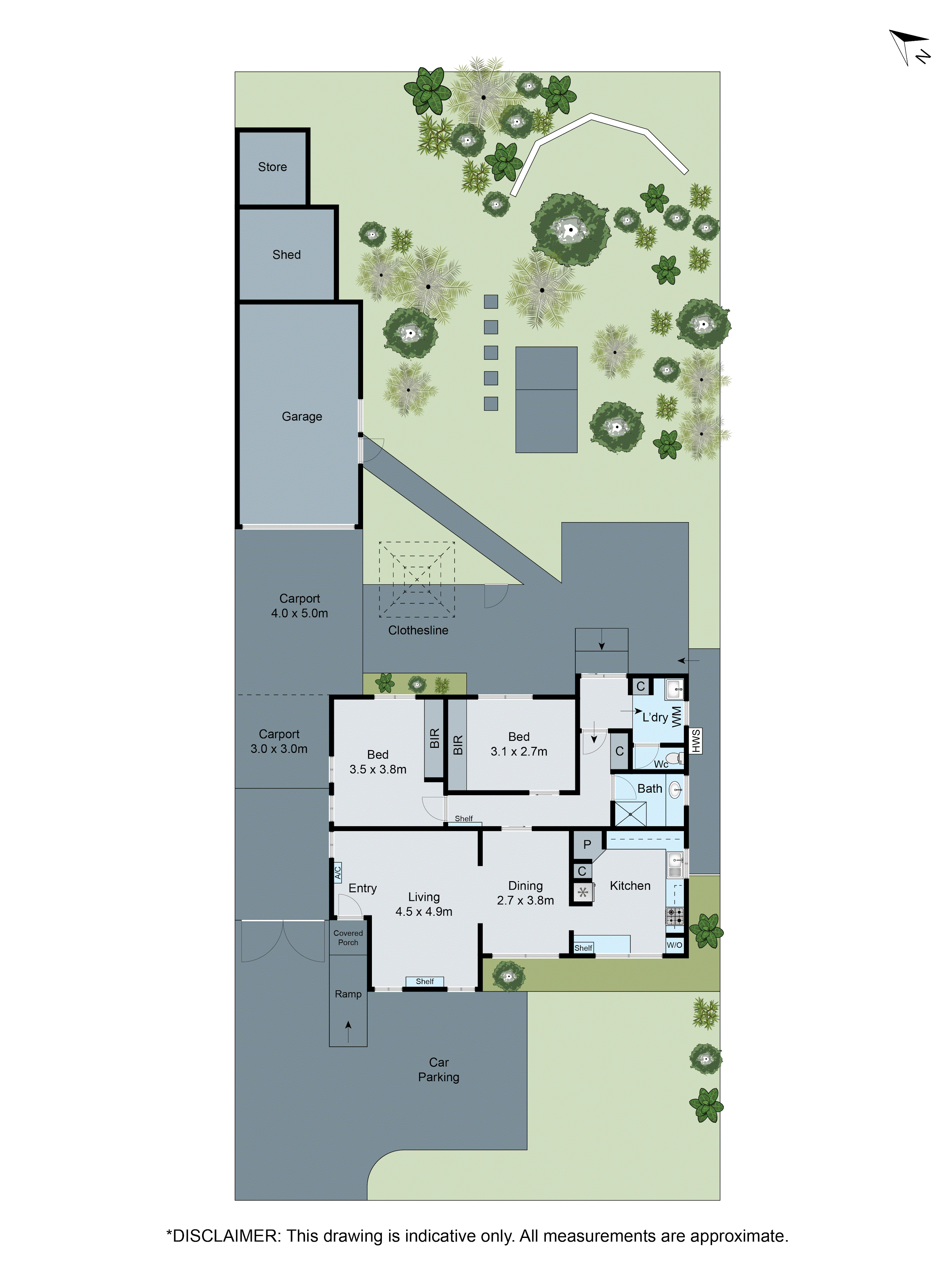 44 Electra Avenue, Ashwood VIC 3147 - Floorplan