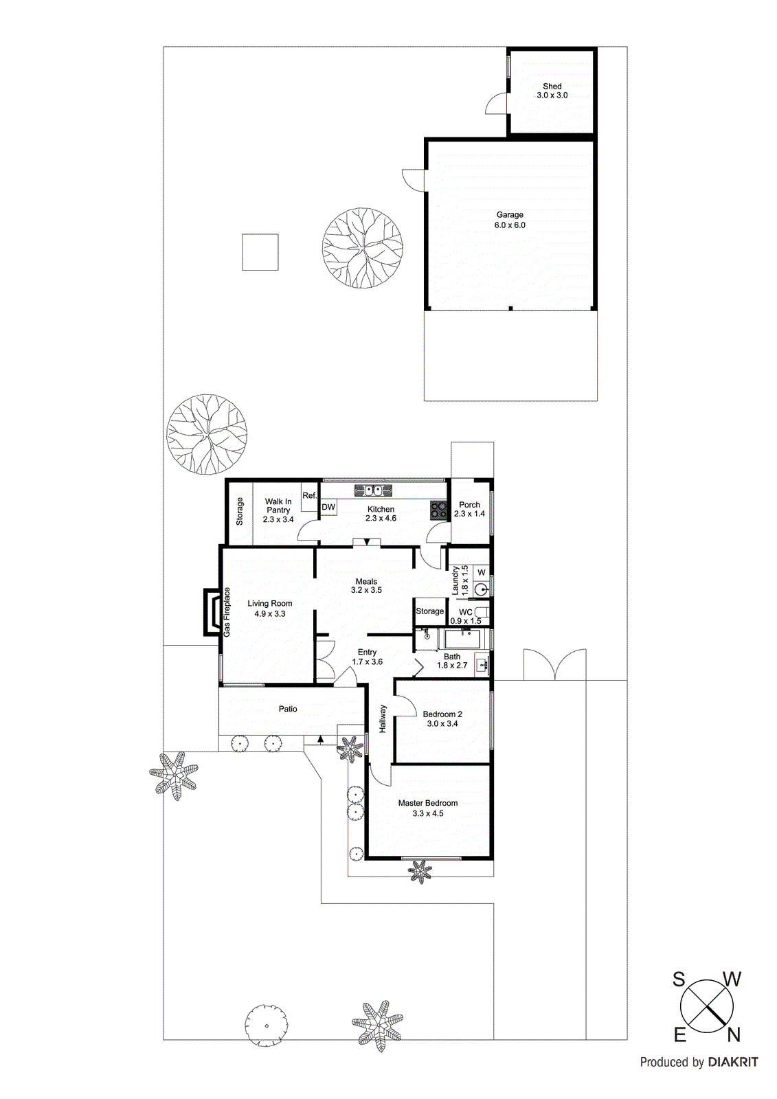 44 Emma Street, Carrum VIC 3197 - Floorplan