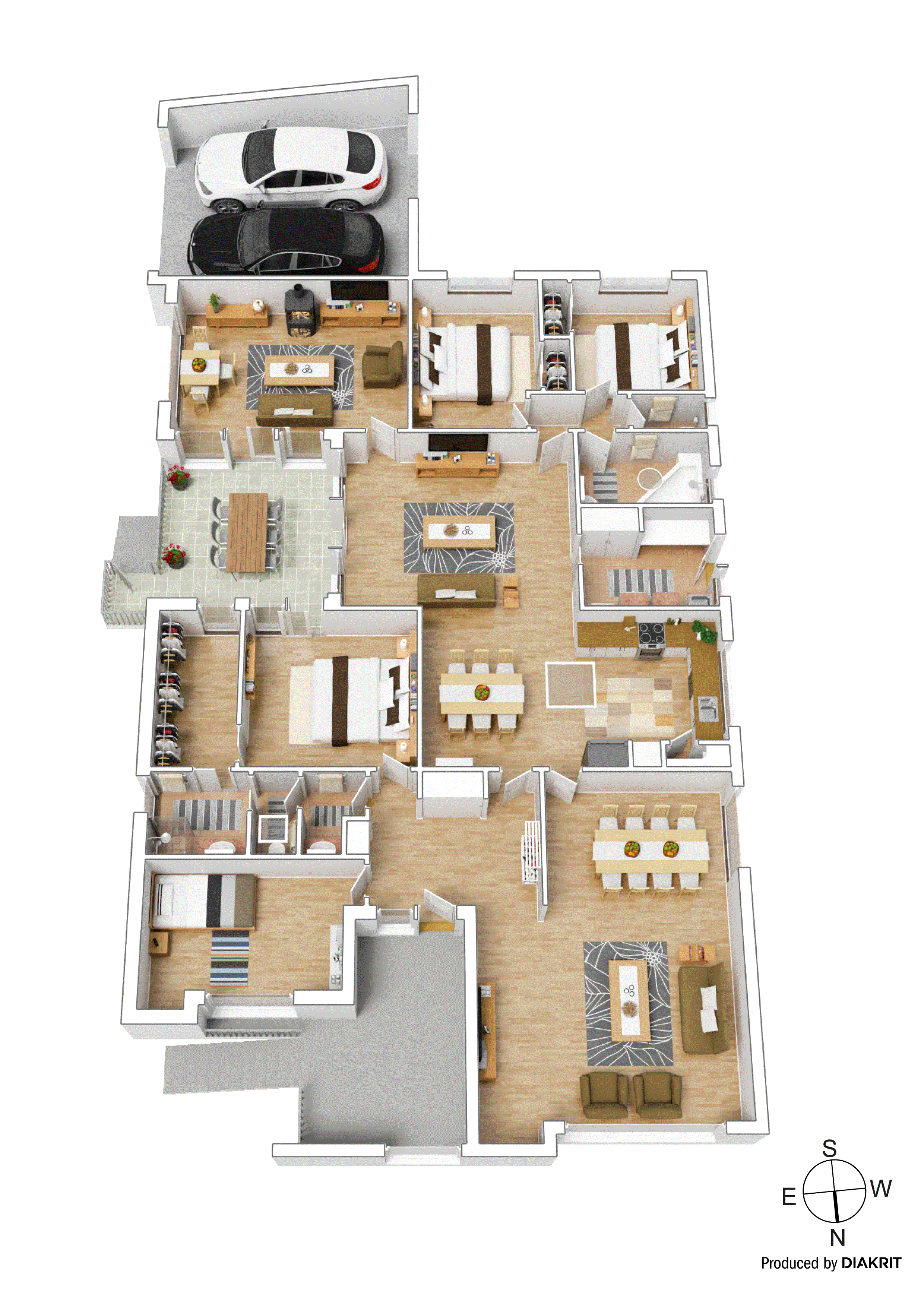 44 Erskine Crescent, Wheelers Hill VIC 3150 - Floorplan