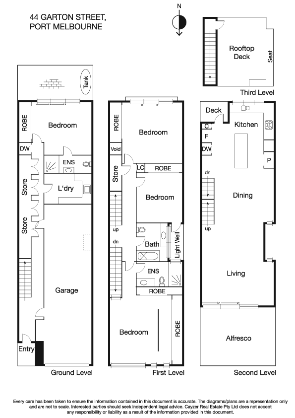 44 Garton Street, PORT MELBOURNE VIC 3207 - Floorplan