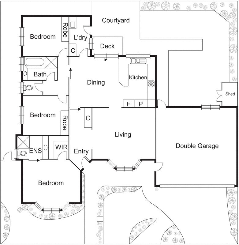 44 George Street, Bentleigh East VIC 3165 - Floorplan