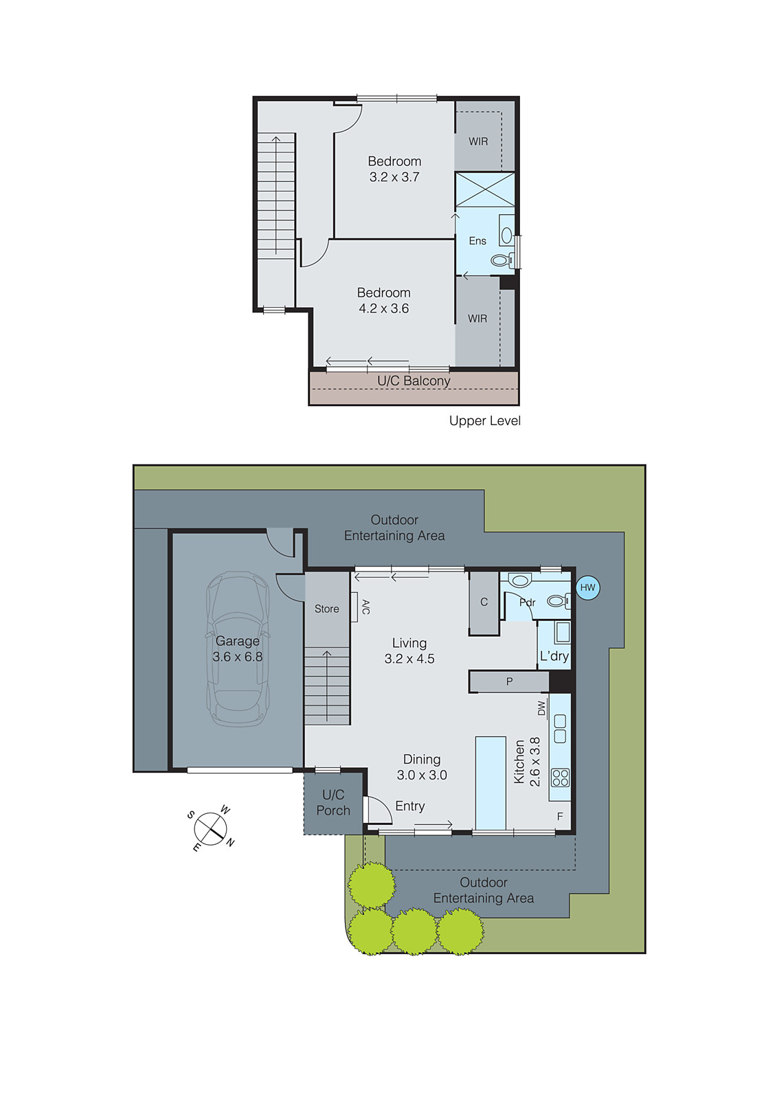 4/4 Godfrey Street, Thomson VIC 3219 - Floorplan