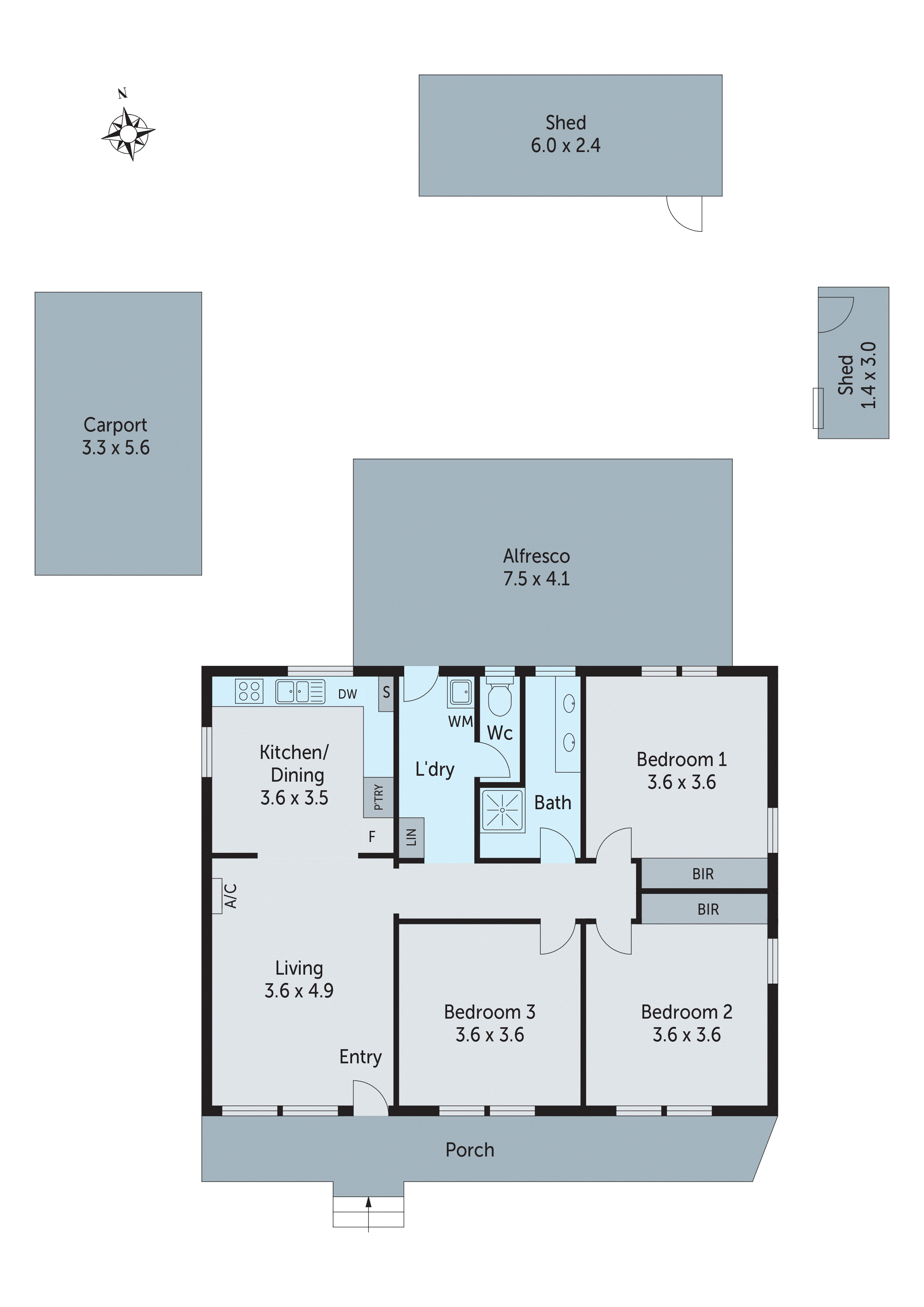 44 Goldsworthy Road, Corio VIC 3214 - Floorplan