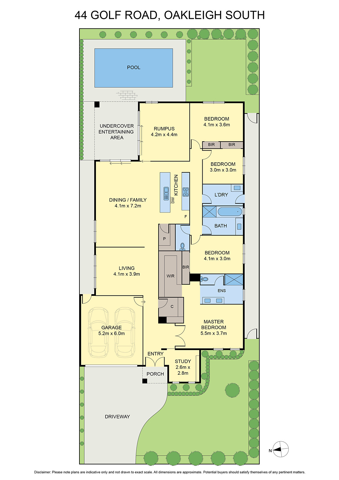 44 Golf Road, Oakleigh South VIC 3167 - Floorplan