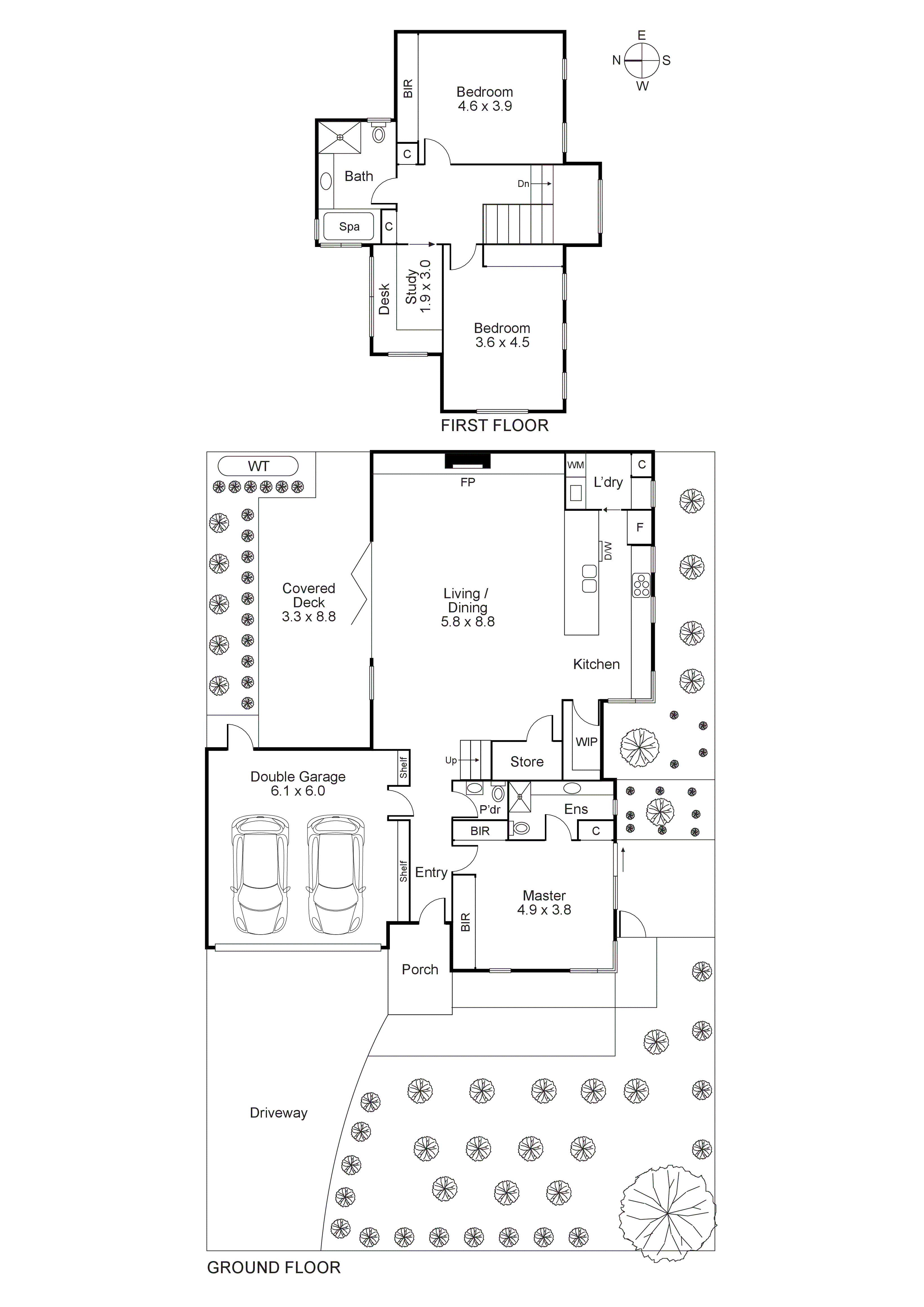44 Haldane Street, Beaumaris VIC 3193 - Floorplan