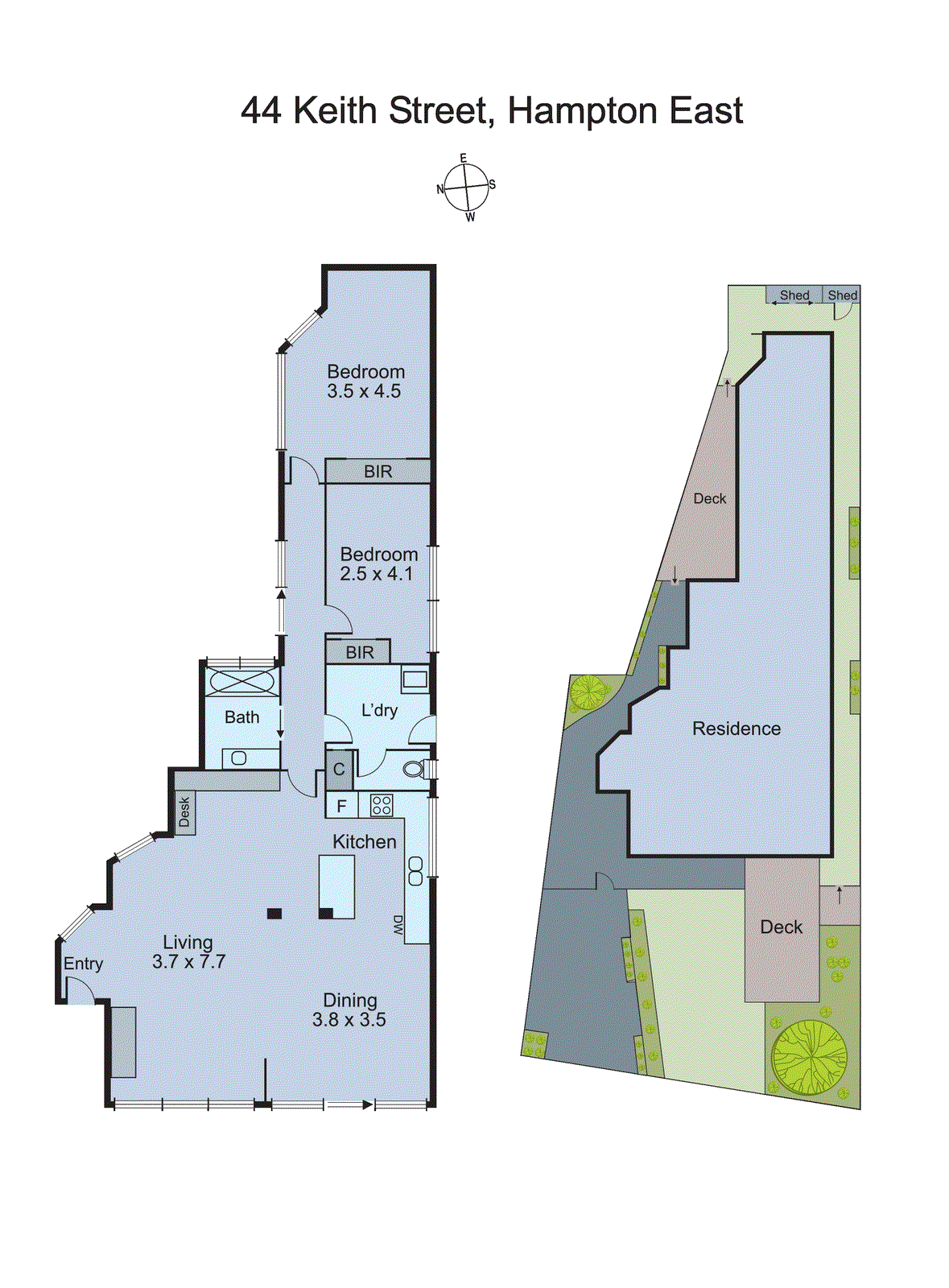 44 Keith Street, Hampton East VIC 3188 - Floorplan