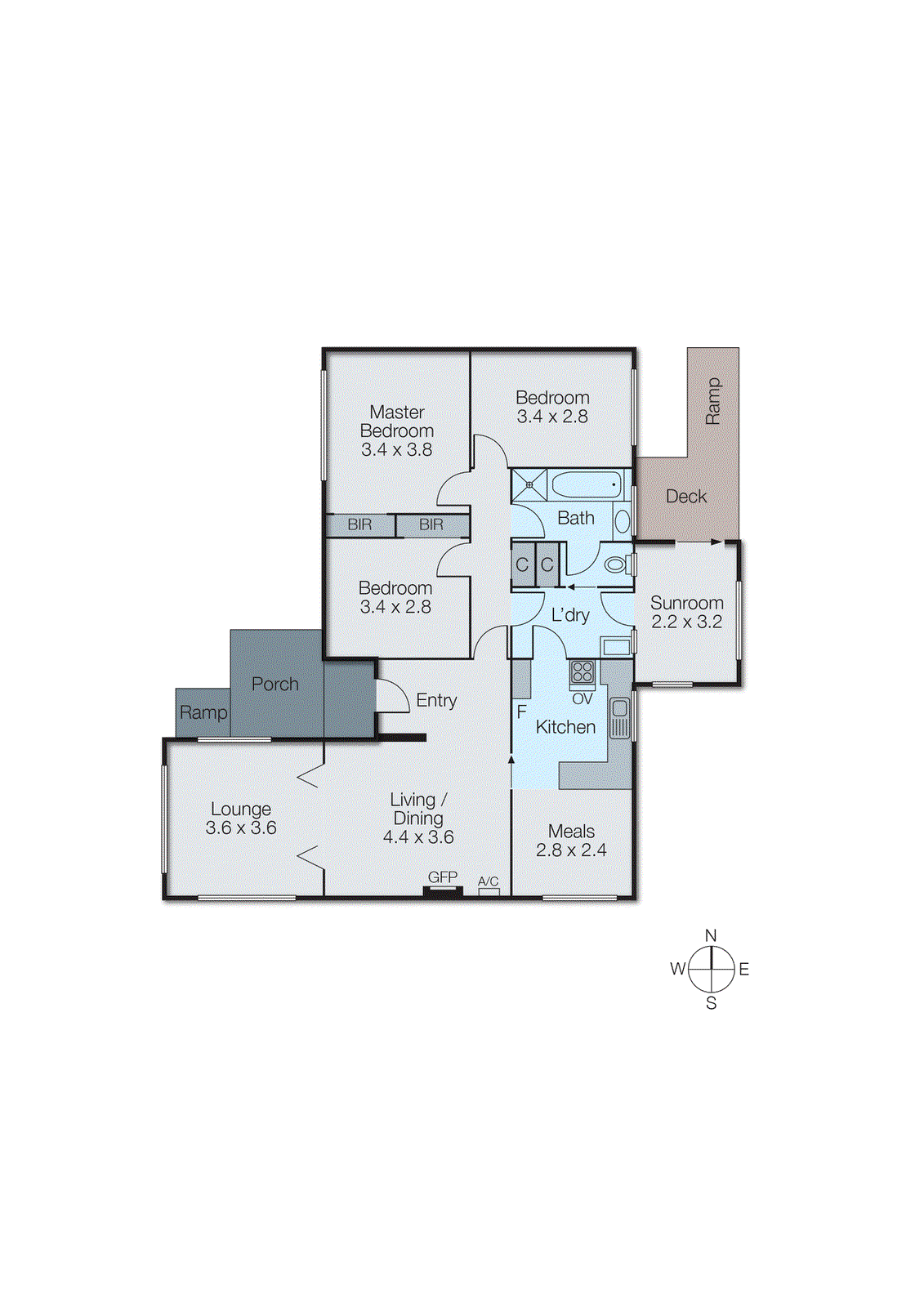44 Leonie Avenue, Mount Waverley VIC 3149 - Floorplan