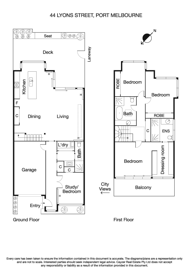 44 Lyons Street, PORT MELBOURNE VIC 3207 - Floorplan