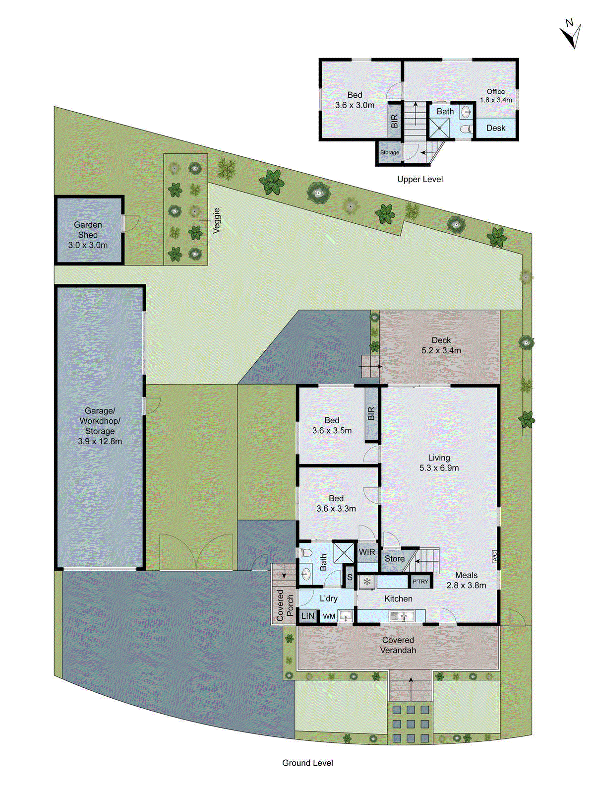 44 Macfarlane Street, Marshall VIC 3216 - Floorplan