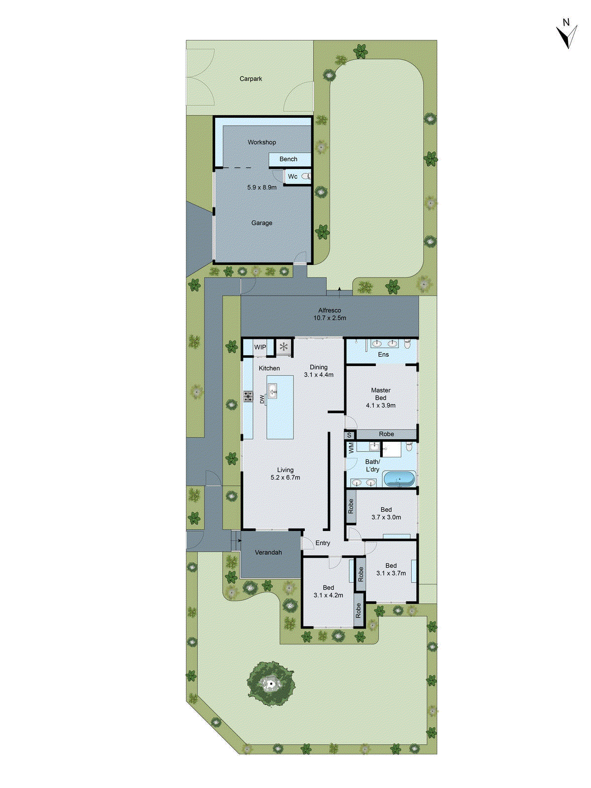 44 Maurice Street, Herne Hill VIC 3218 - Floorplan