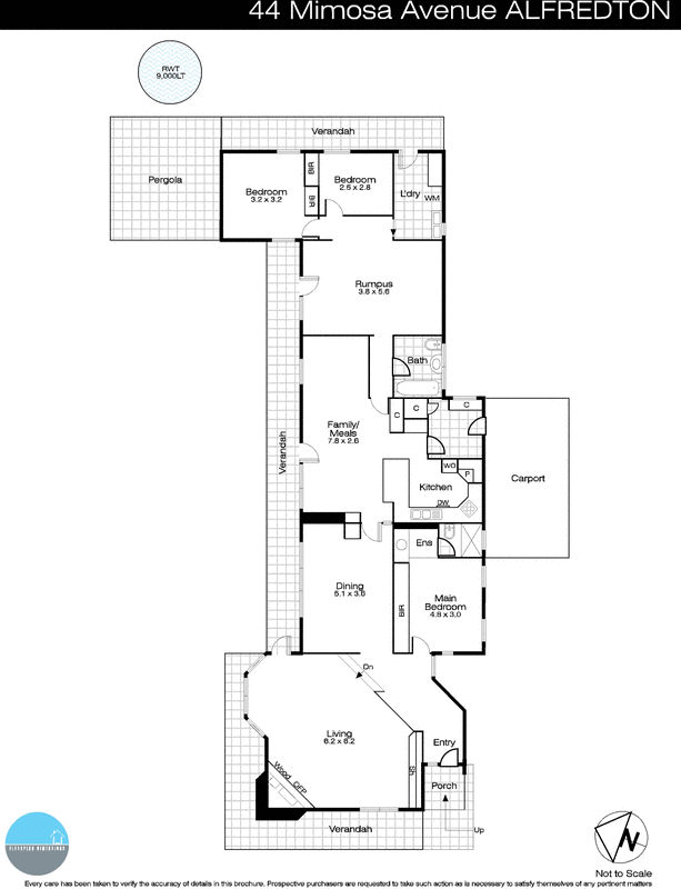 44 Mimosa Avenue, Alfredton VIC 3350 - Floorplan