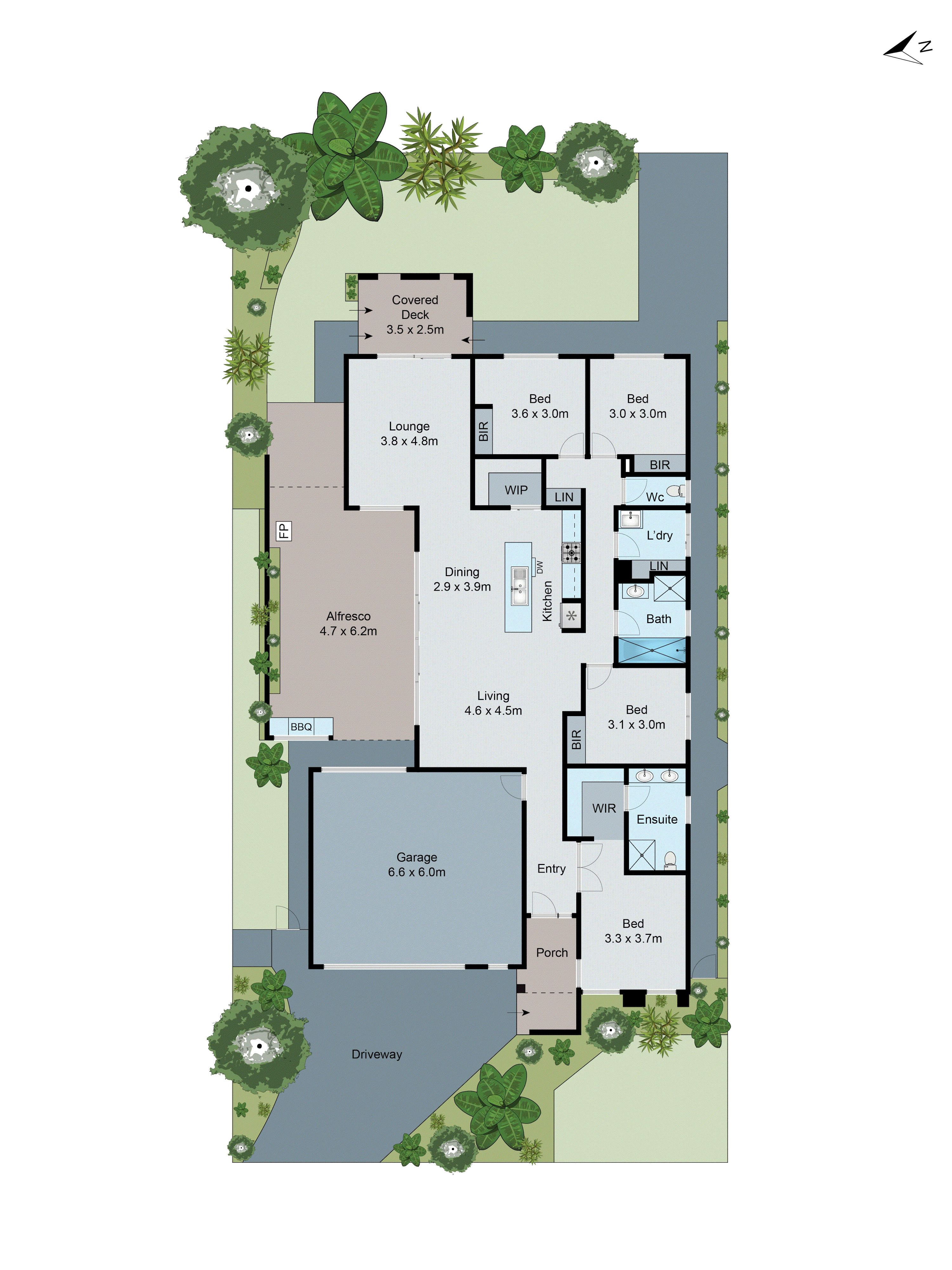 44 Prevelly Circuit, Armstrong Creek VIC 3217 - Floorplan