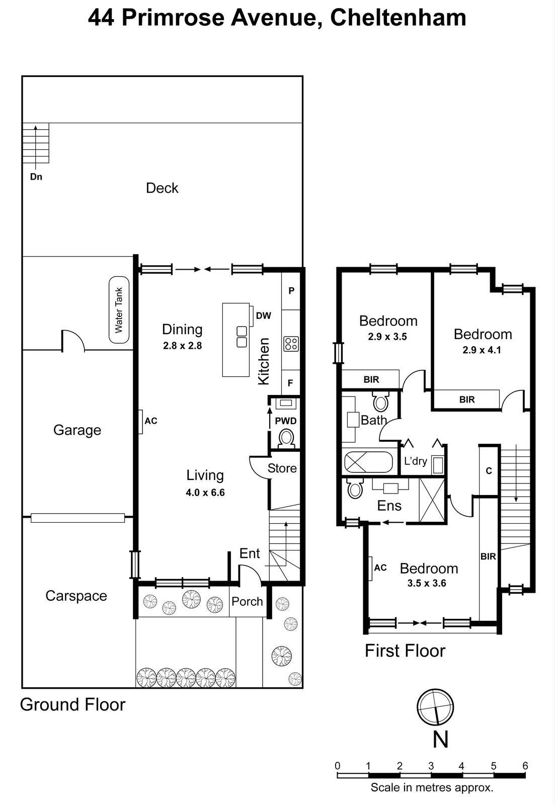 44 Primrose Avenue, Cheltenham VIC 3192 - Floorplan