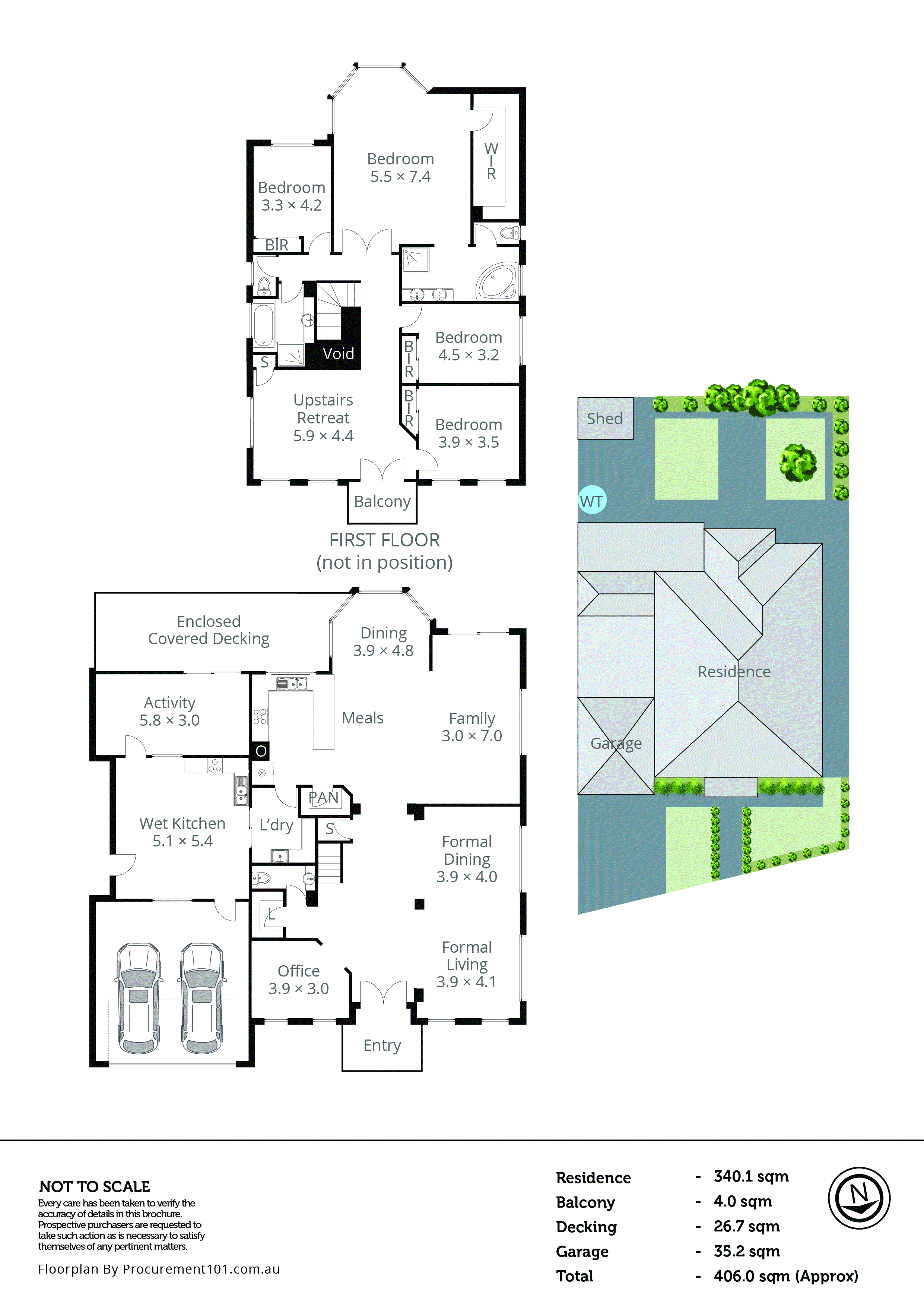 44 Princeton Drive, Keysborough VIC 3173 - Floorplan