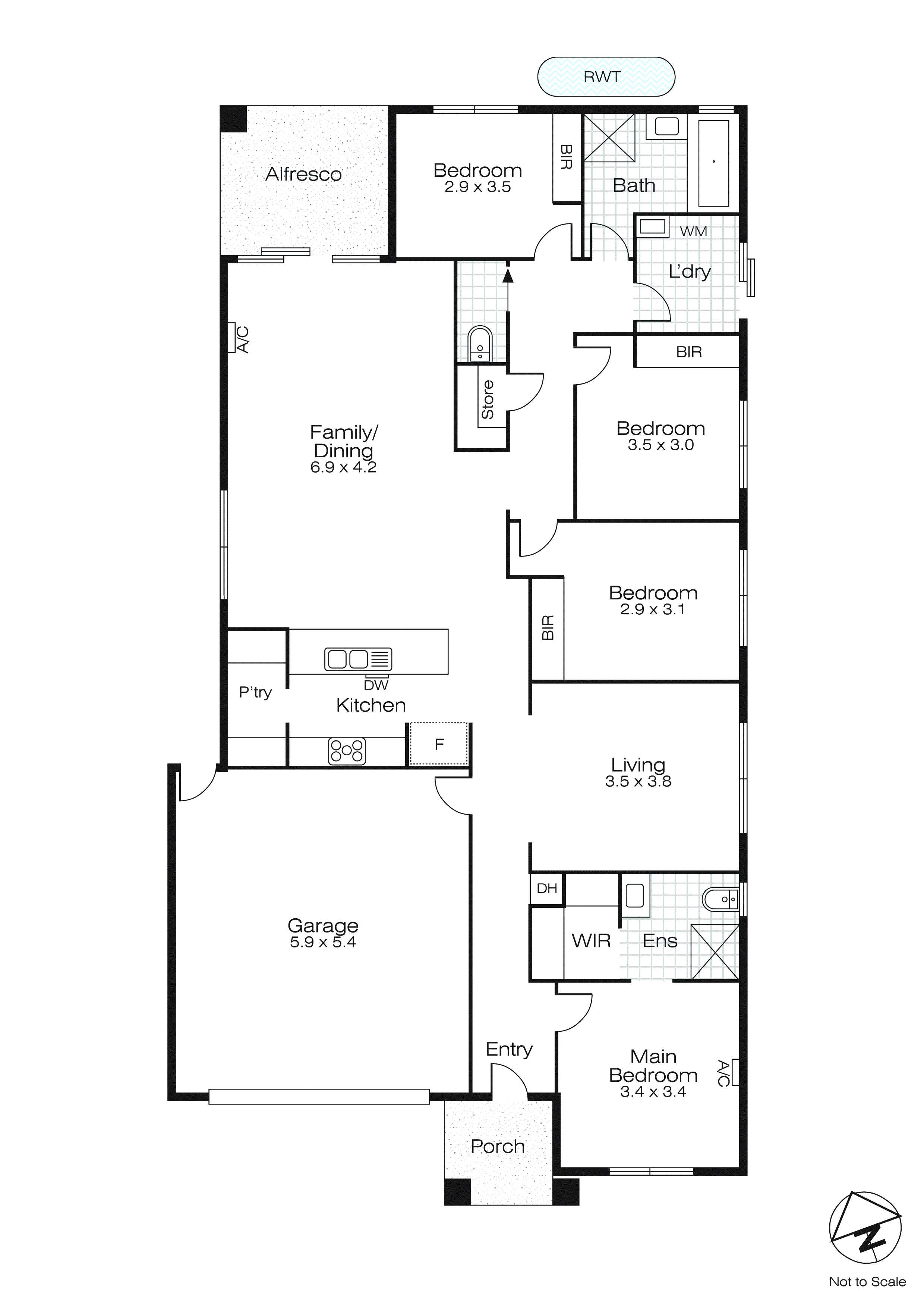 44 Rivulet Road, Bonshaw VIC 3352 - Floorplan