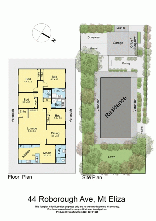 44 Roborough Avenue, MOUNT ELIZA VIC 3930 - Floorplan