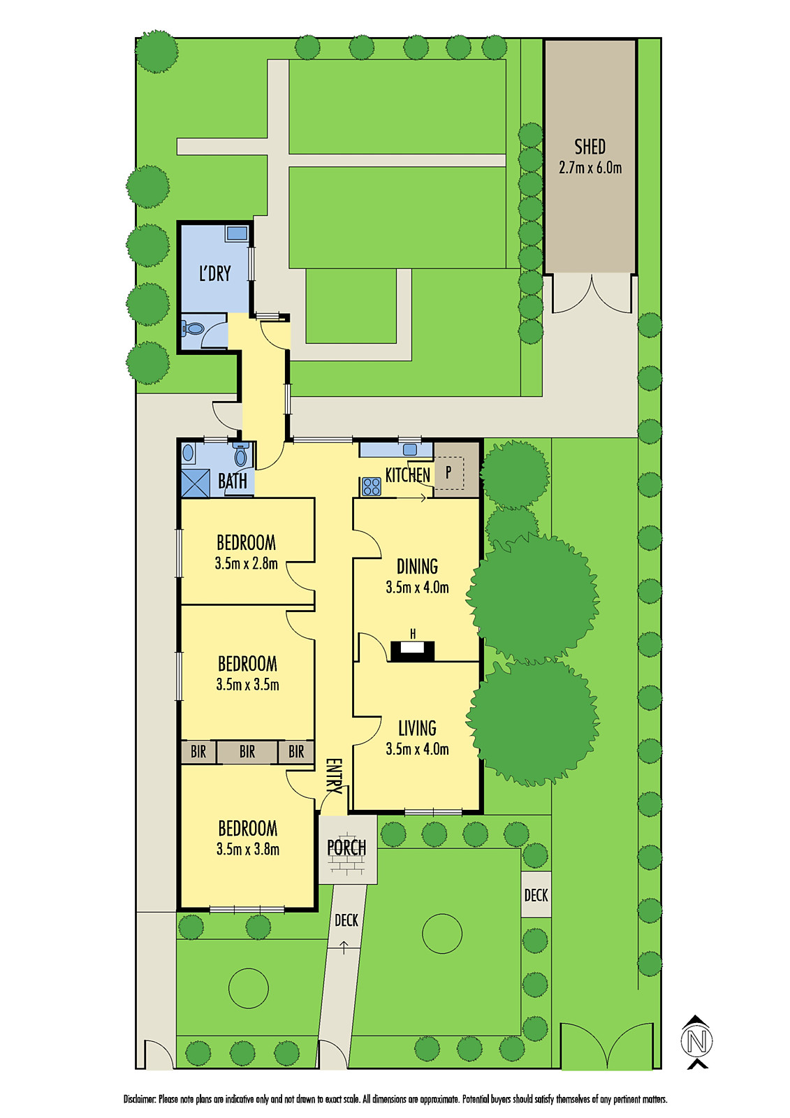 44 Saffron Street, Newtown VIC 3220 - Floorplan