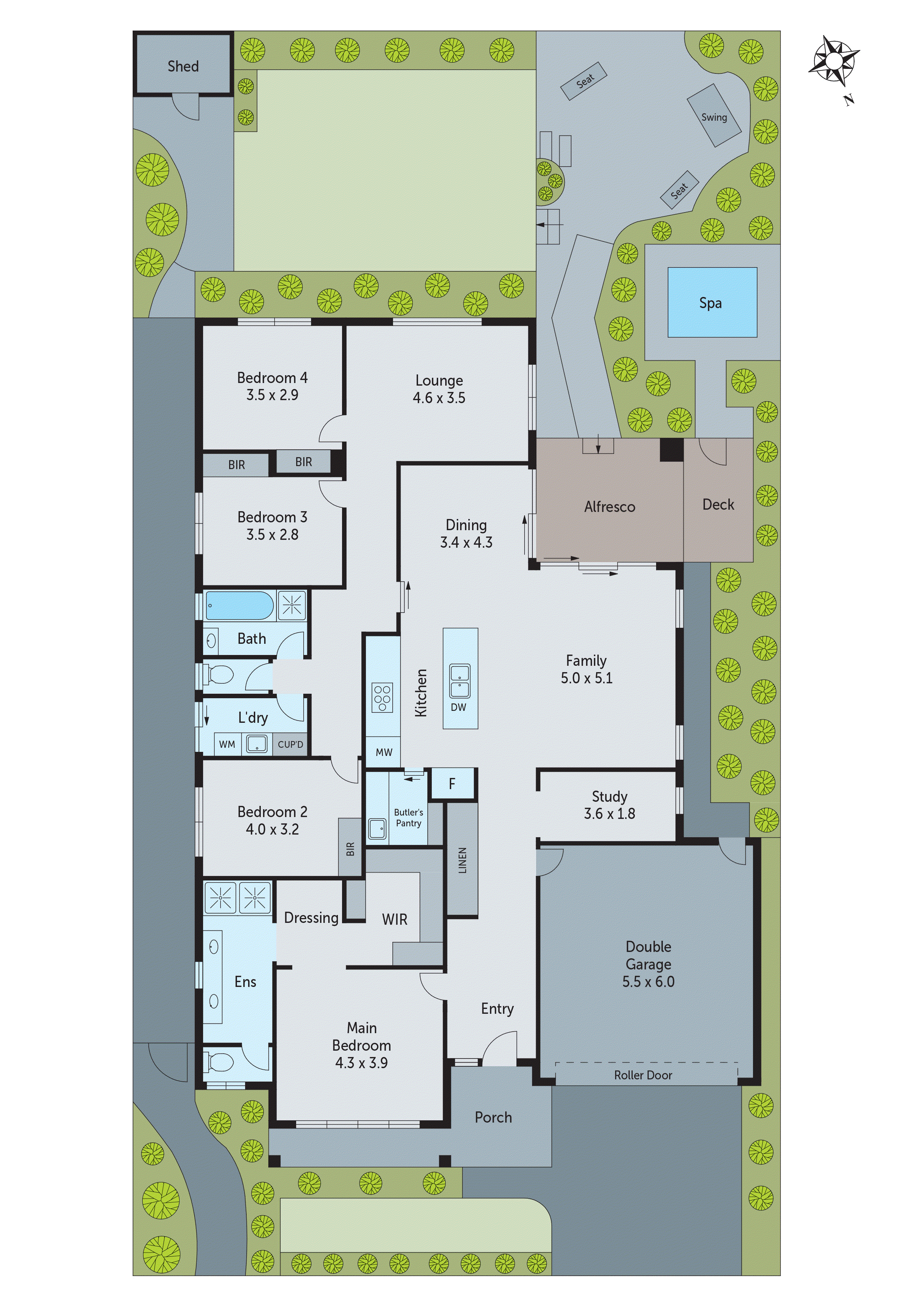 44 Salisbury Circuit, Fyansford VIC 3218 - Floorplan