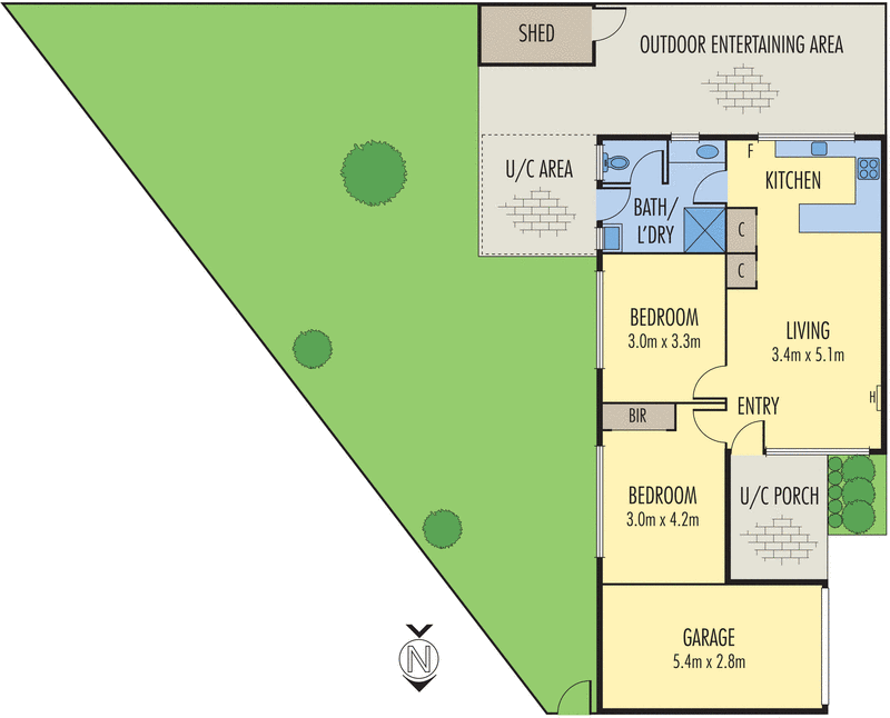 4/4 Shara Court, Belmont VIC 3216 - Floorplan