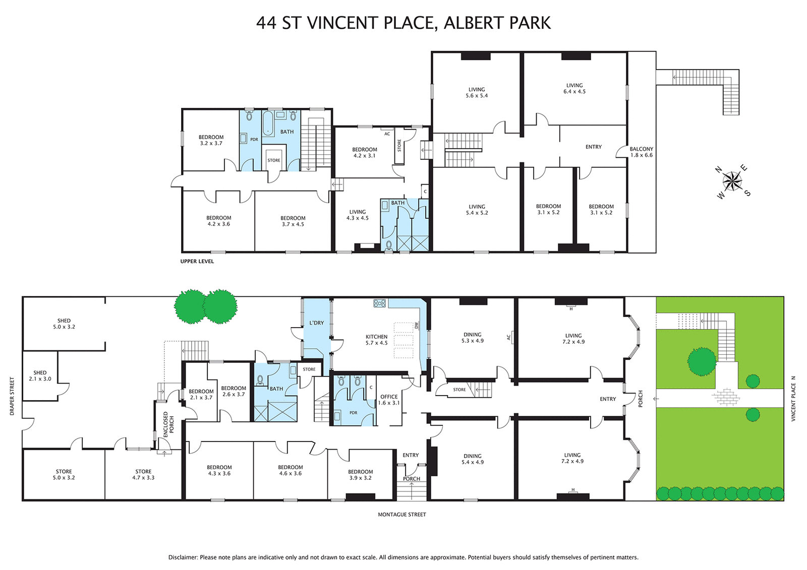 44 St Vincent Place, Albert Park - Floorplan 1
