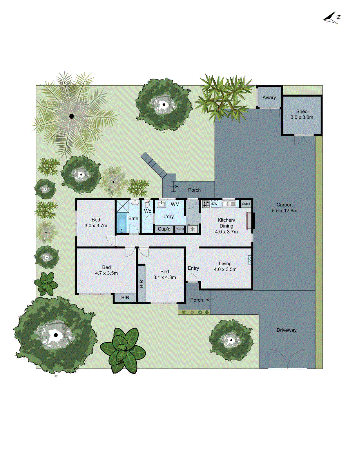 44 Stubbs Avenue, North Geelong VIC 3215 - Floorplan