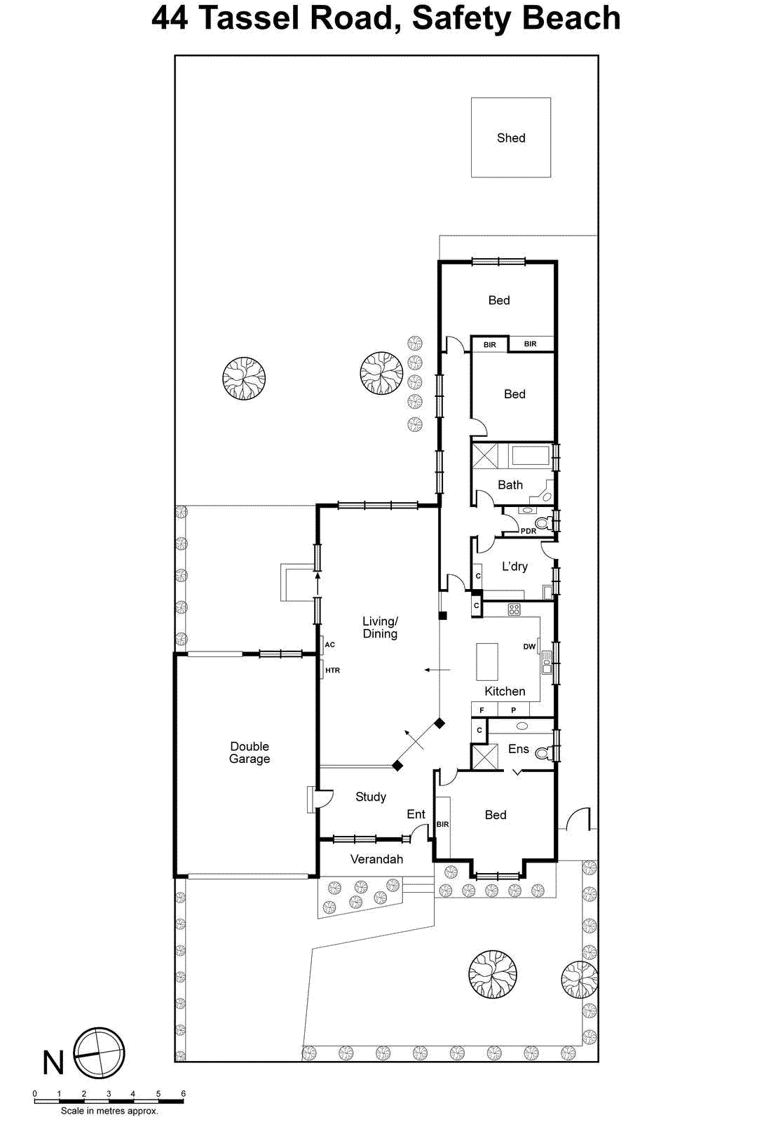 44 Tassel Road, Safety Beach VIC 3936 - Floorplan