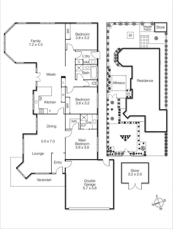 44 Treeby Boulevard, Mordialloc VIC 3195 - Floorplan