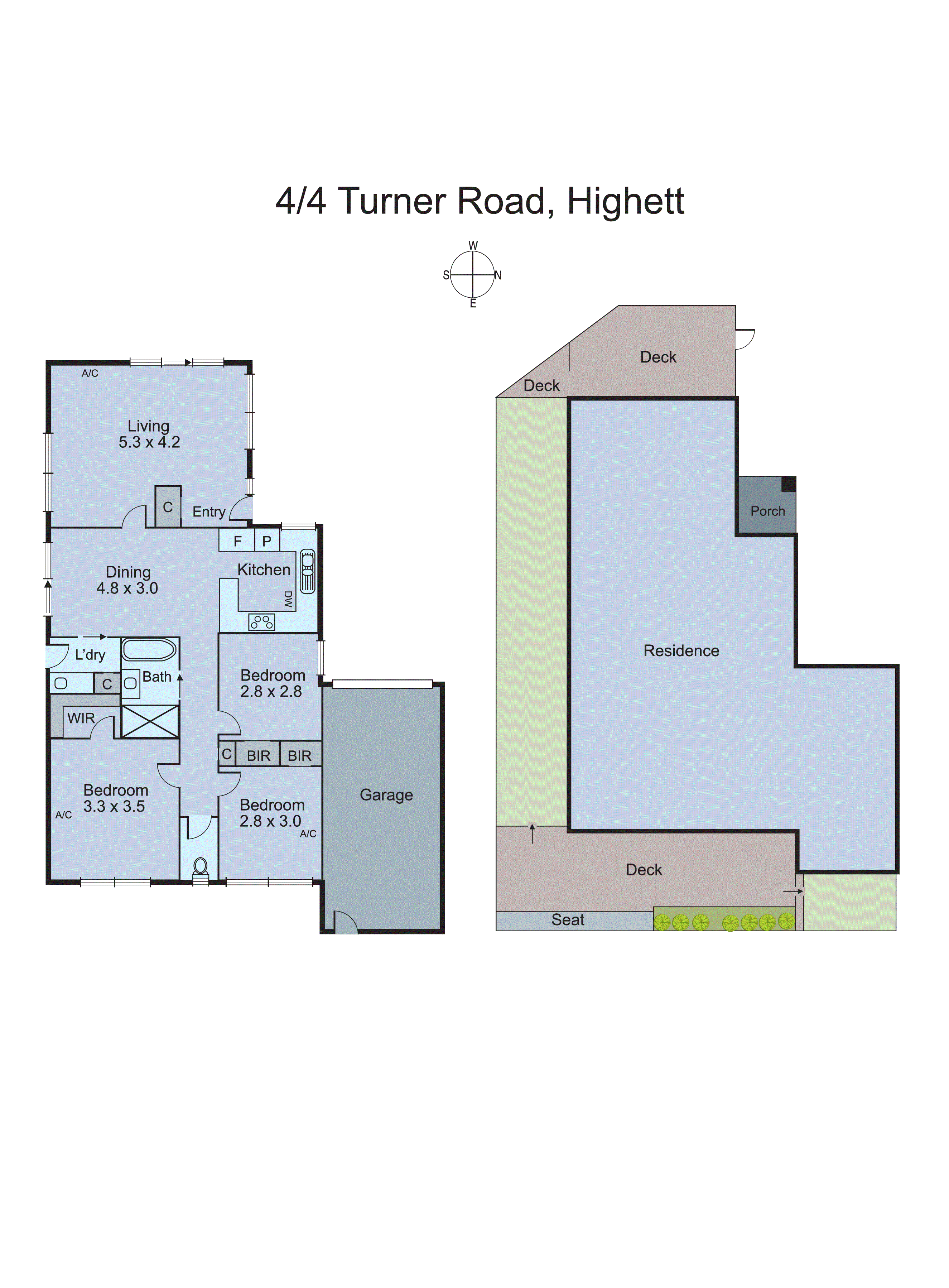 4/4 Turner Road, Highett VIC 3190 - Floorplan